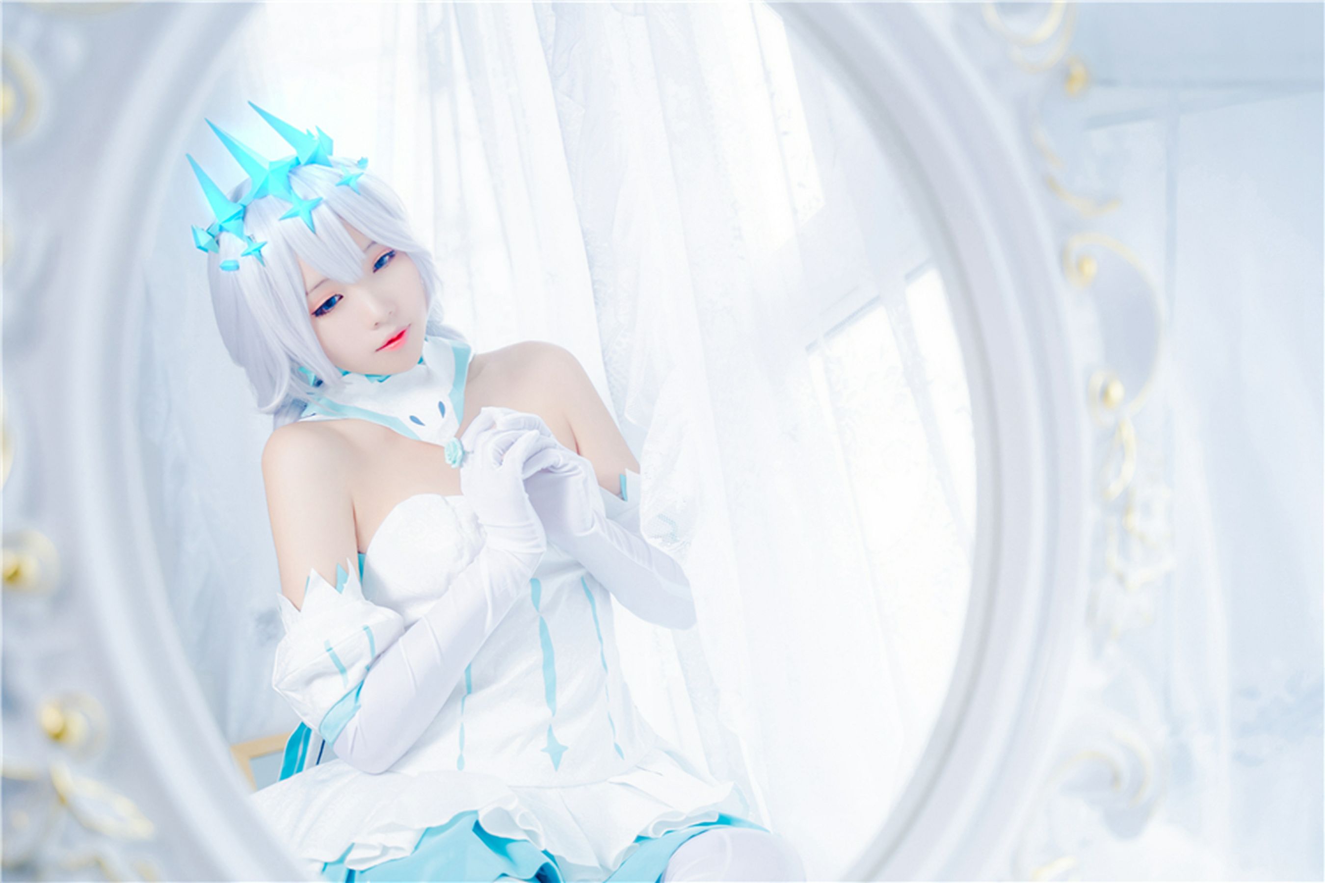 动漫博主墨玉-M – 琪亚娜 Cosplay-第1张