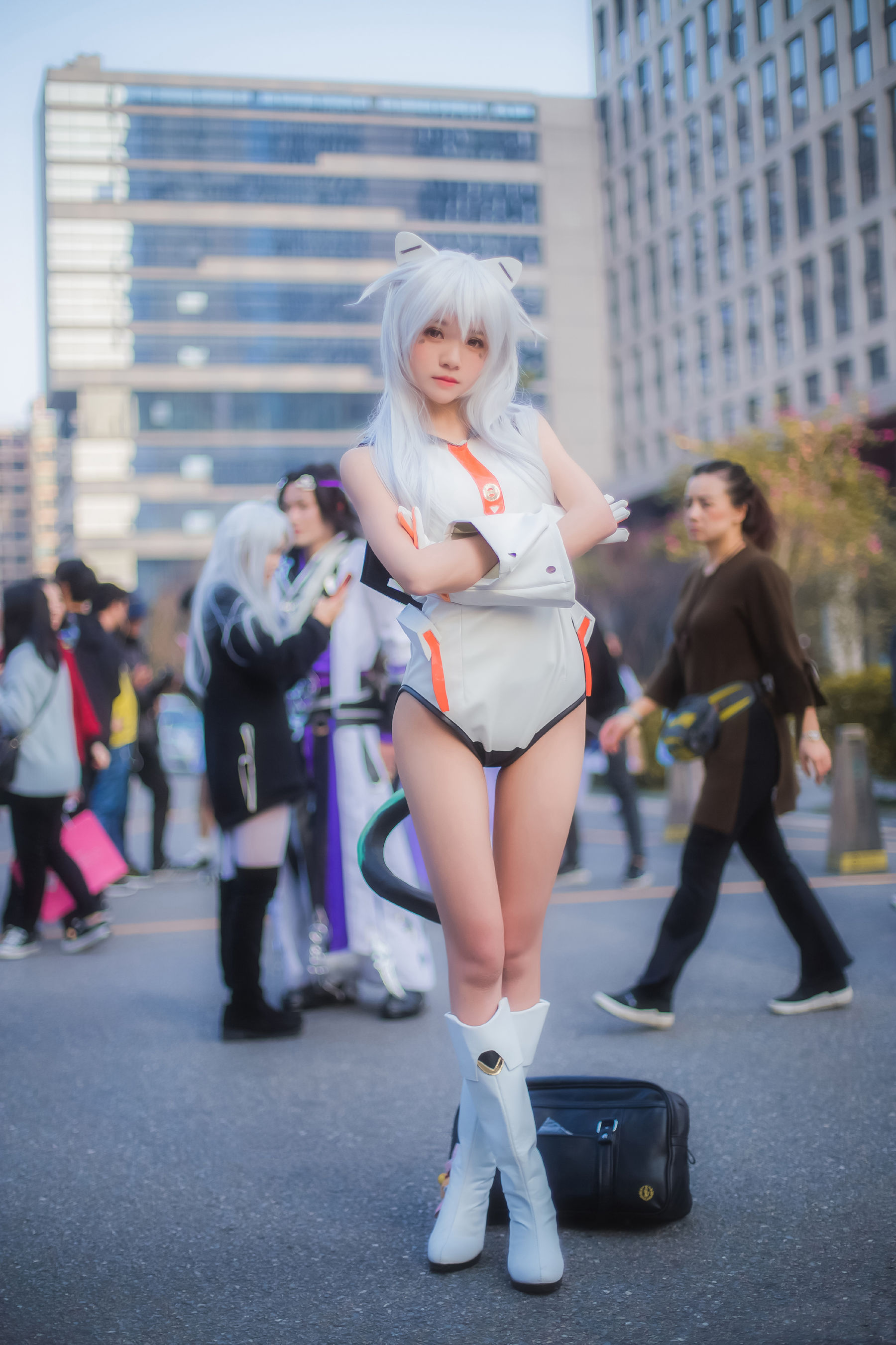桜桃喵 – 机动战队：遥 2 Cosplay-第17张