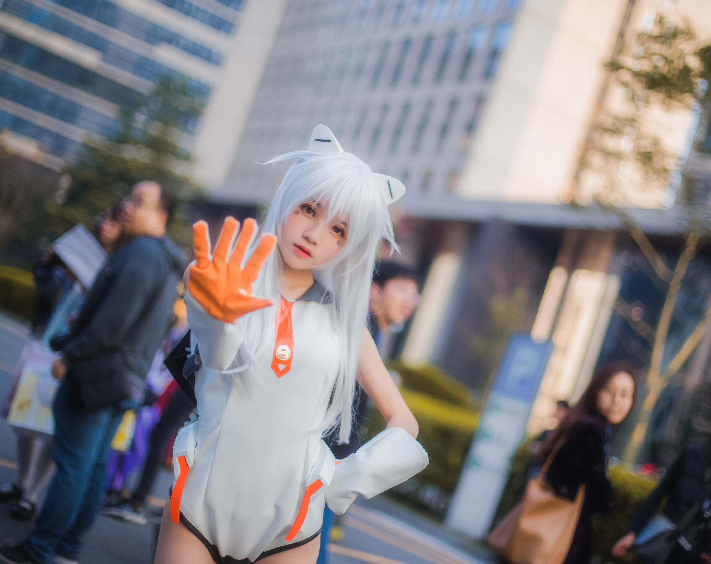桜桃喵 – 机动战队：遥 2 Cosplay-第16张