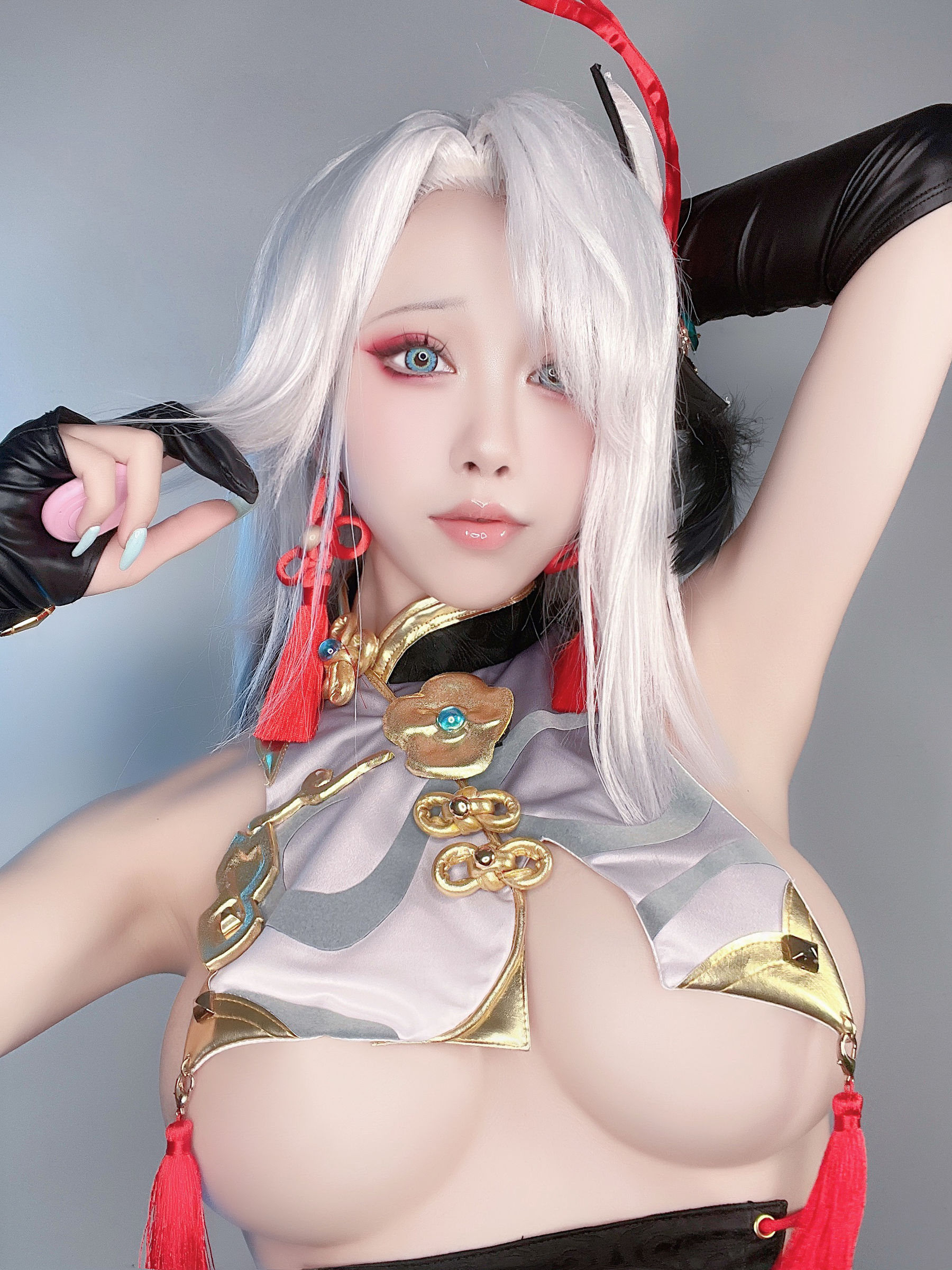 动漫博主水淼aqua – 原神 申鹤 Cosplay-第103张