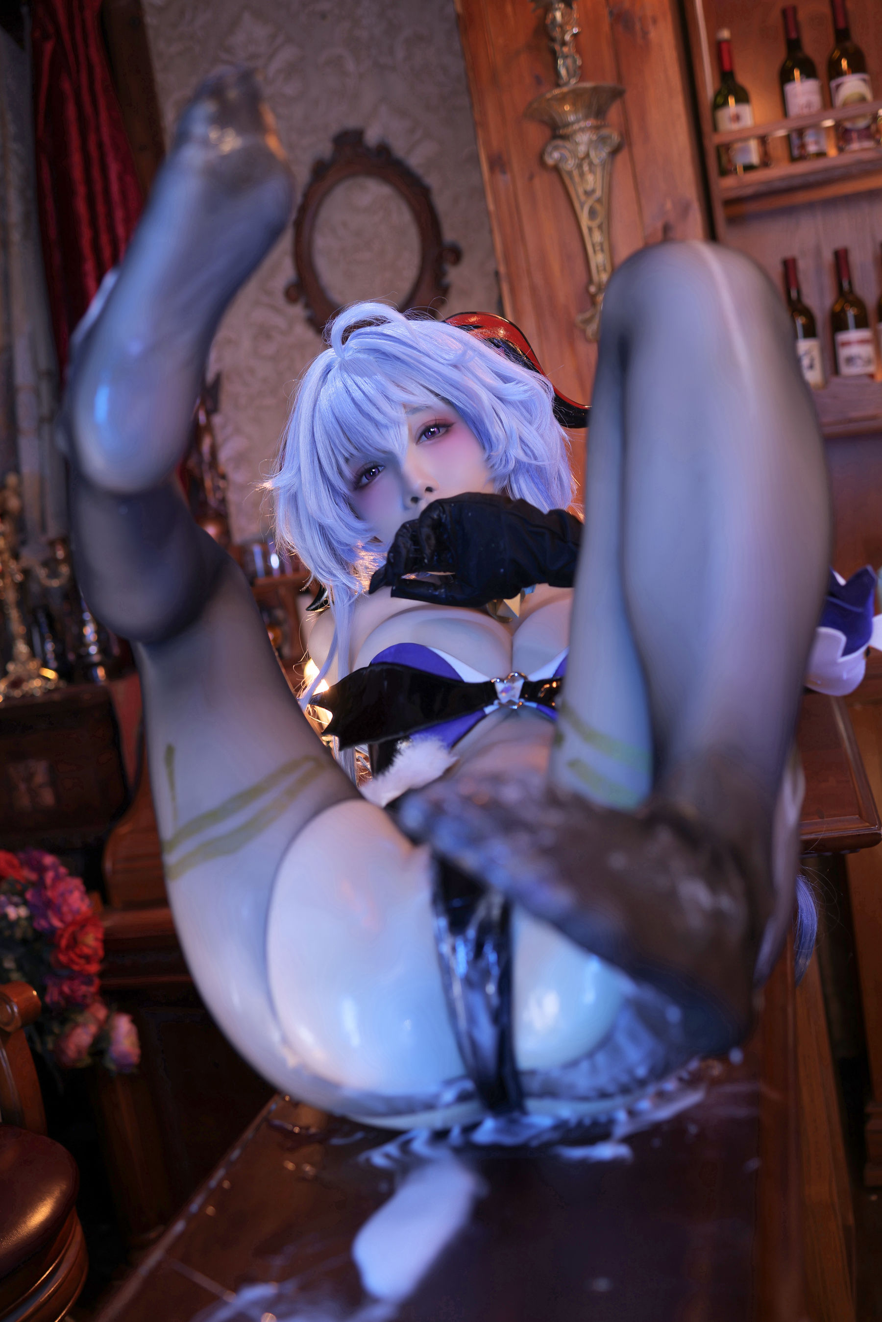 动漫博主水淼aqua – 甘雨-同人魅魔 Cosplay-第20张