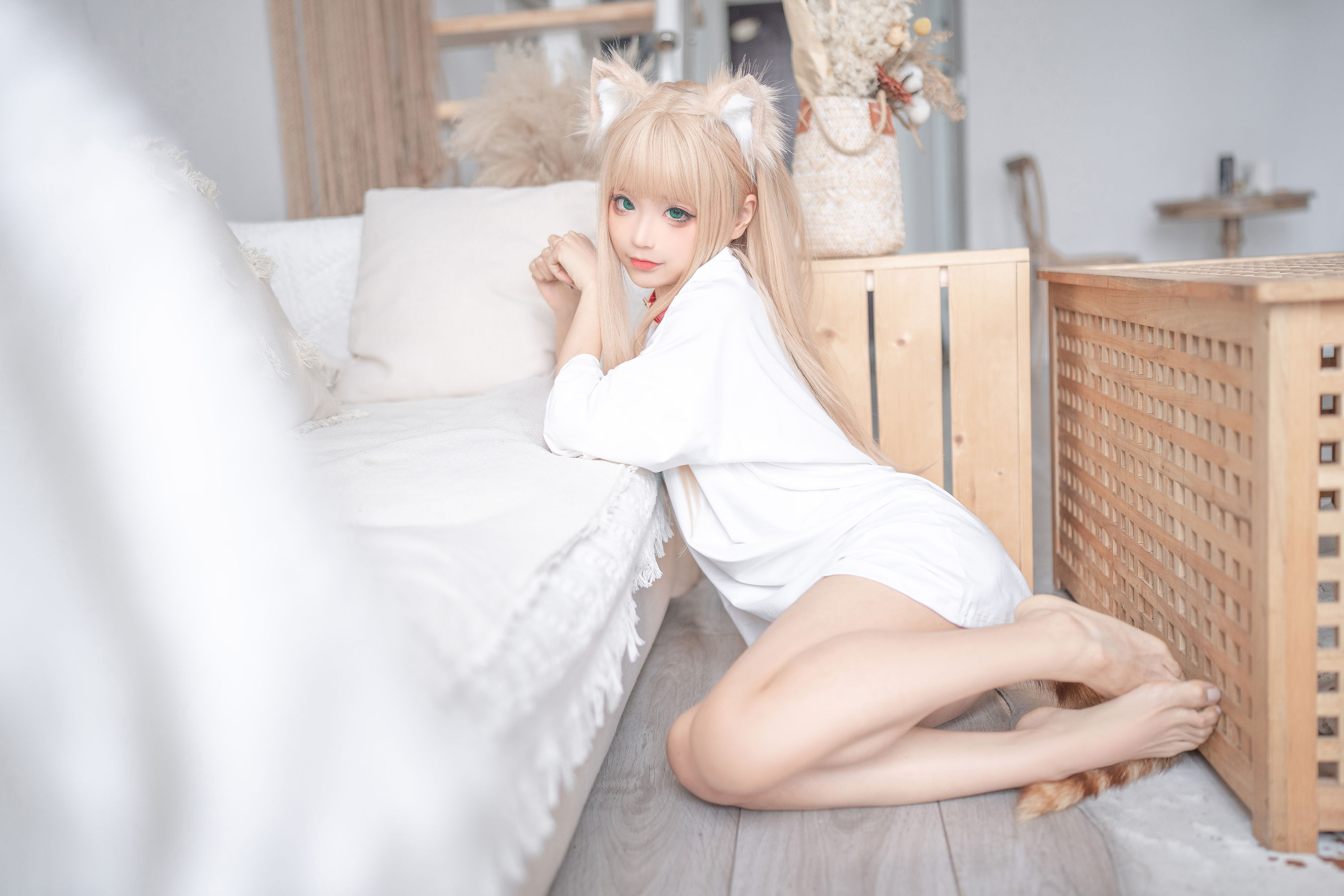 动漫博主蠢沫沫 – 黄豆粉 Cosplay-第1张
