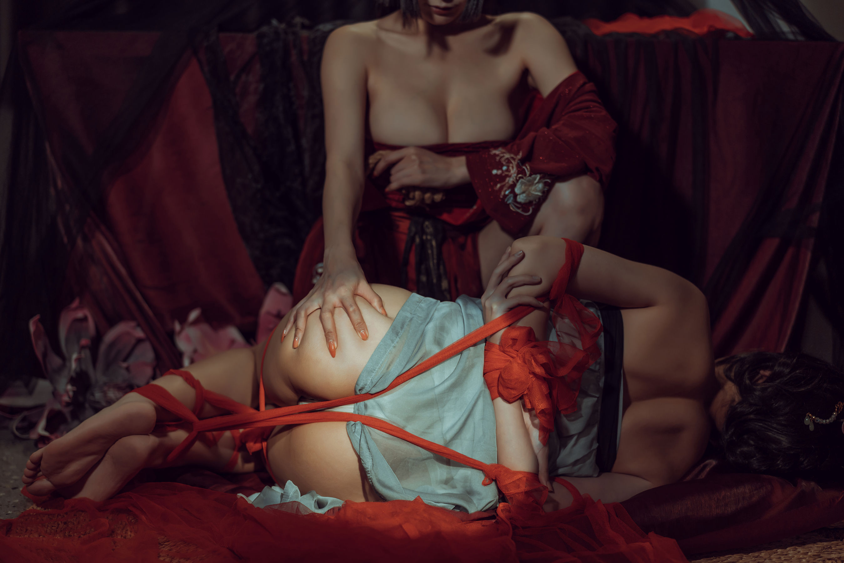 秋和柯基(夏小秋秋秋) – 昏红帐 Cosplay-第21张