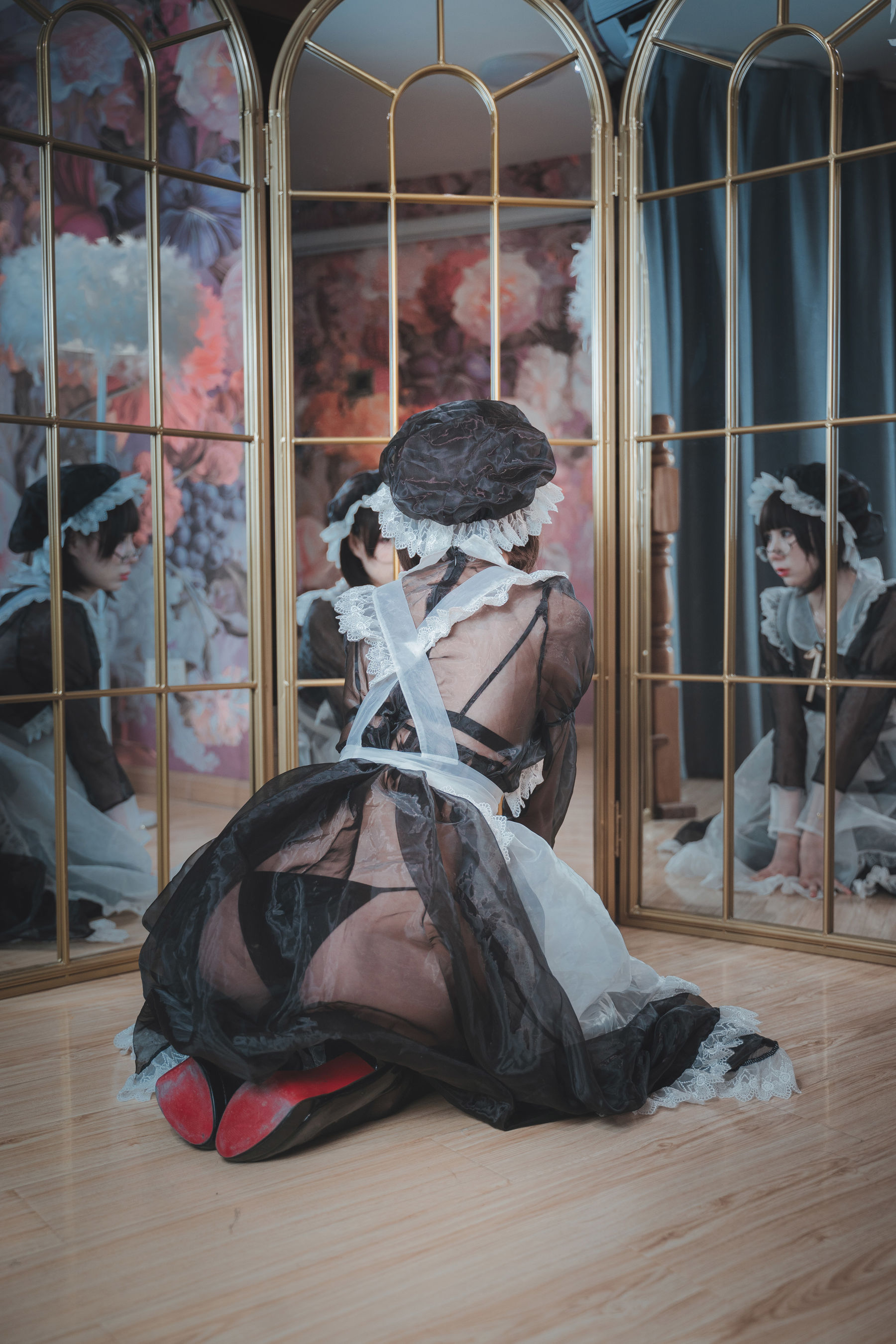 萌妹子南鸽 透明女仆 Cosplay-第27张