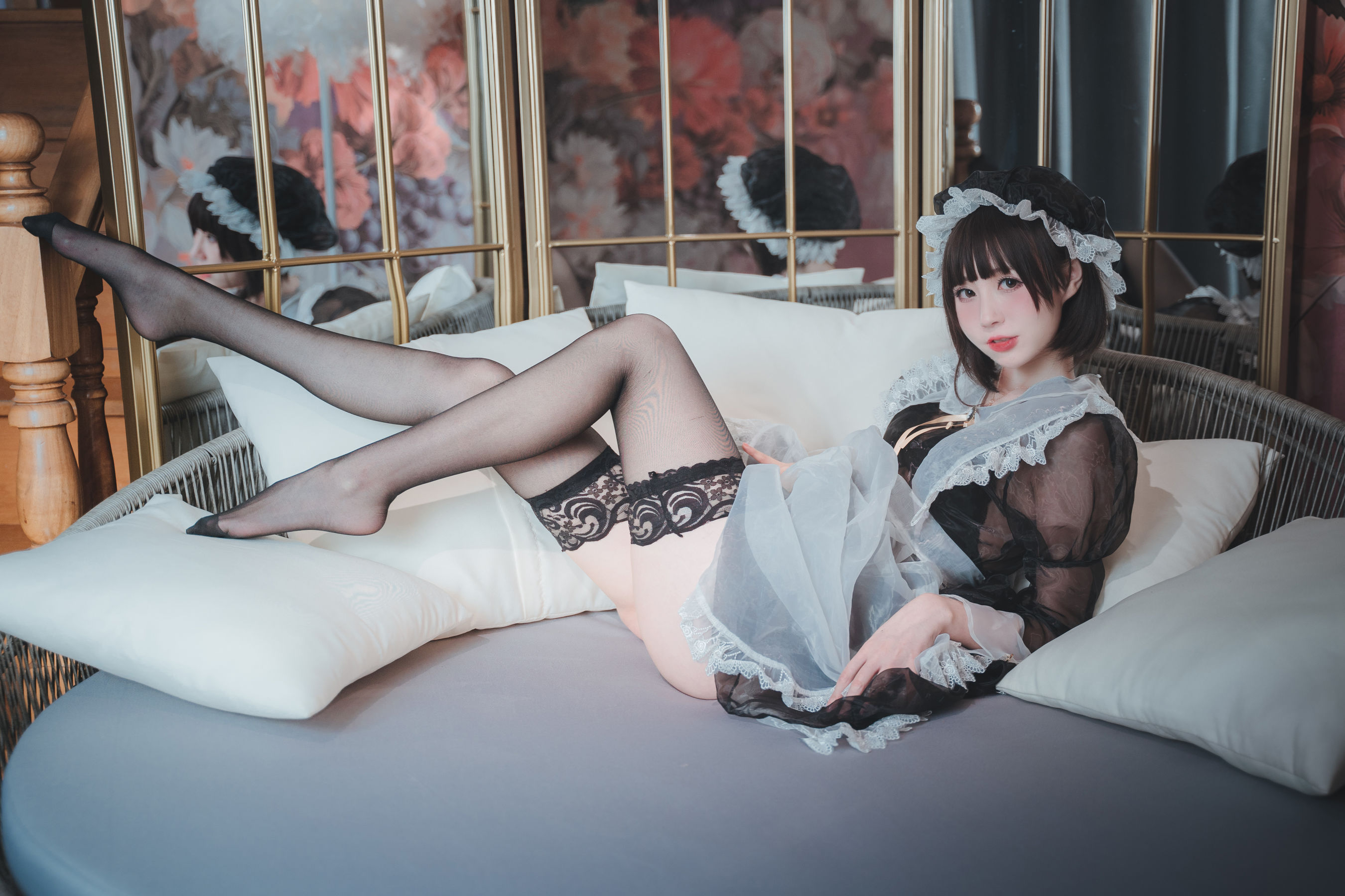 萌妹子南鸽 透明女仆 Cosplay-第34张