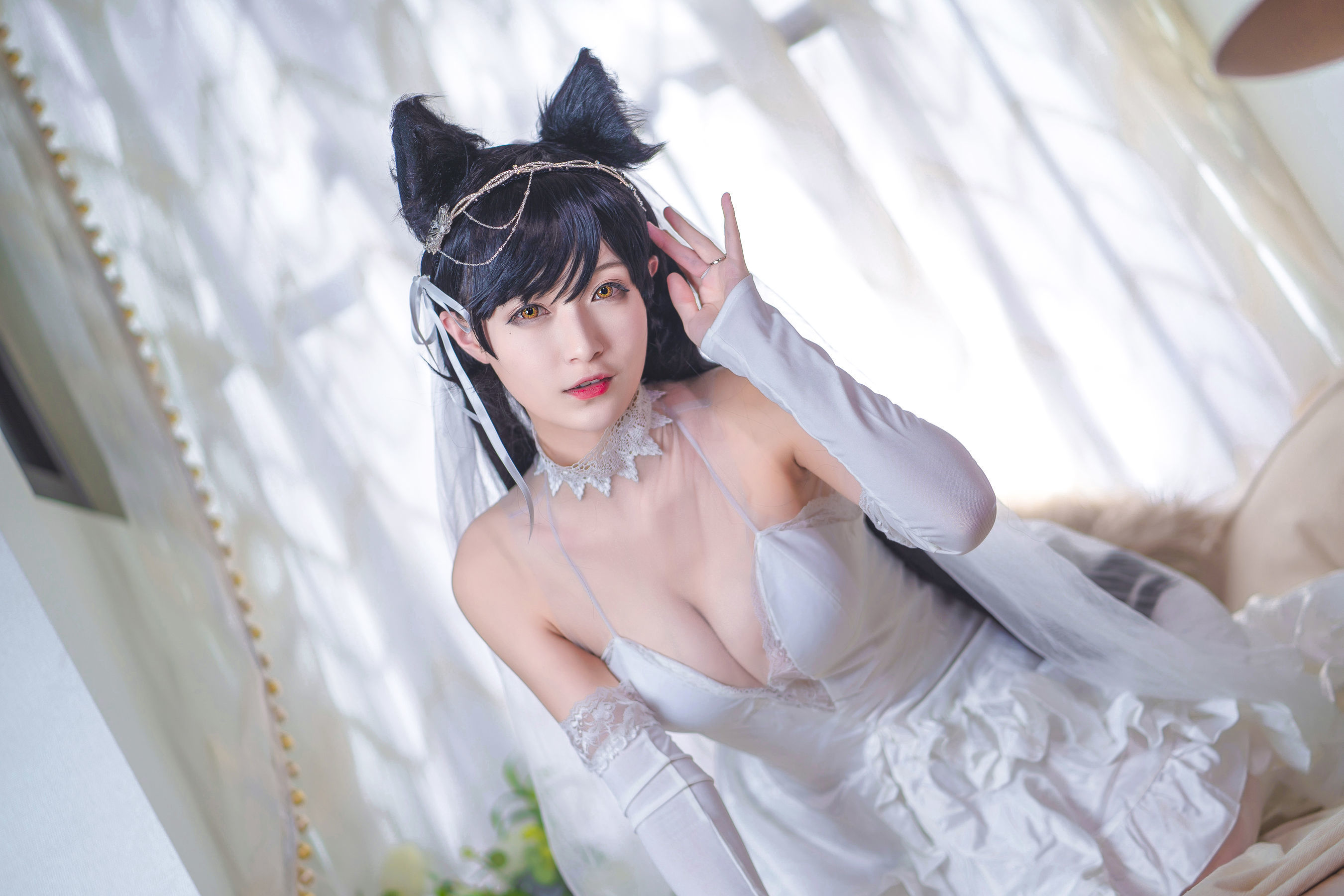动漫博主铁板烧鬼舞w 爱宕 Cosplay-第1张