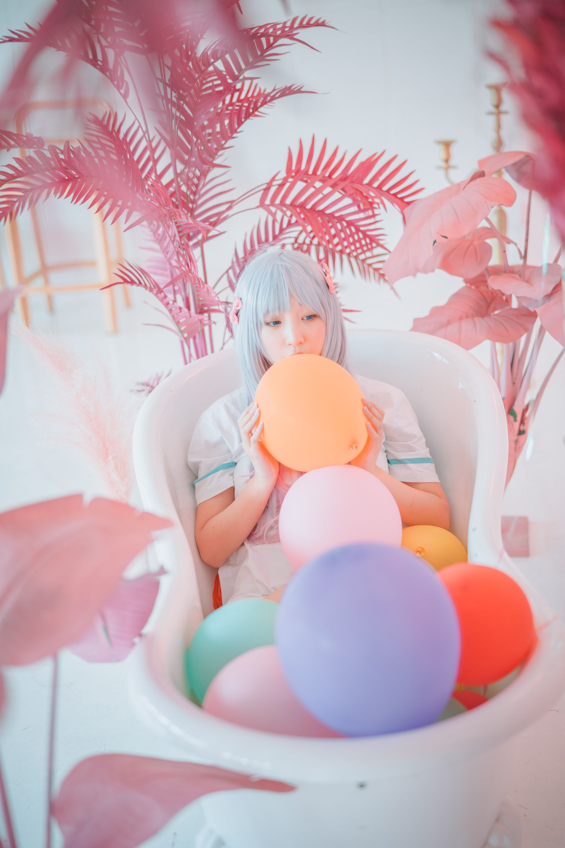 巨乳少女姜仁卿 – Eromanga Sensei Cosplay-第18张