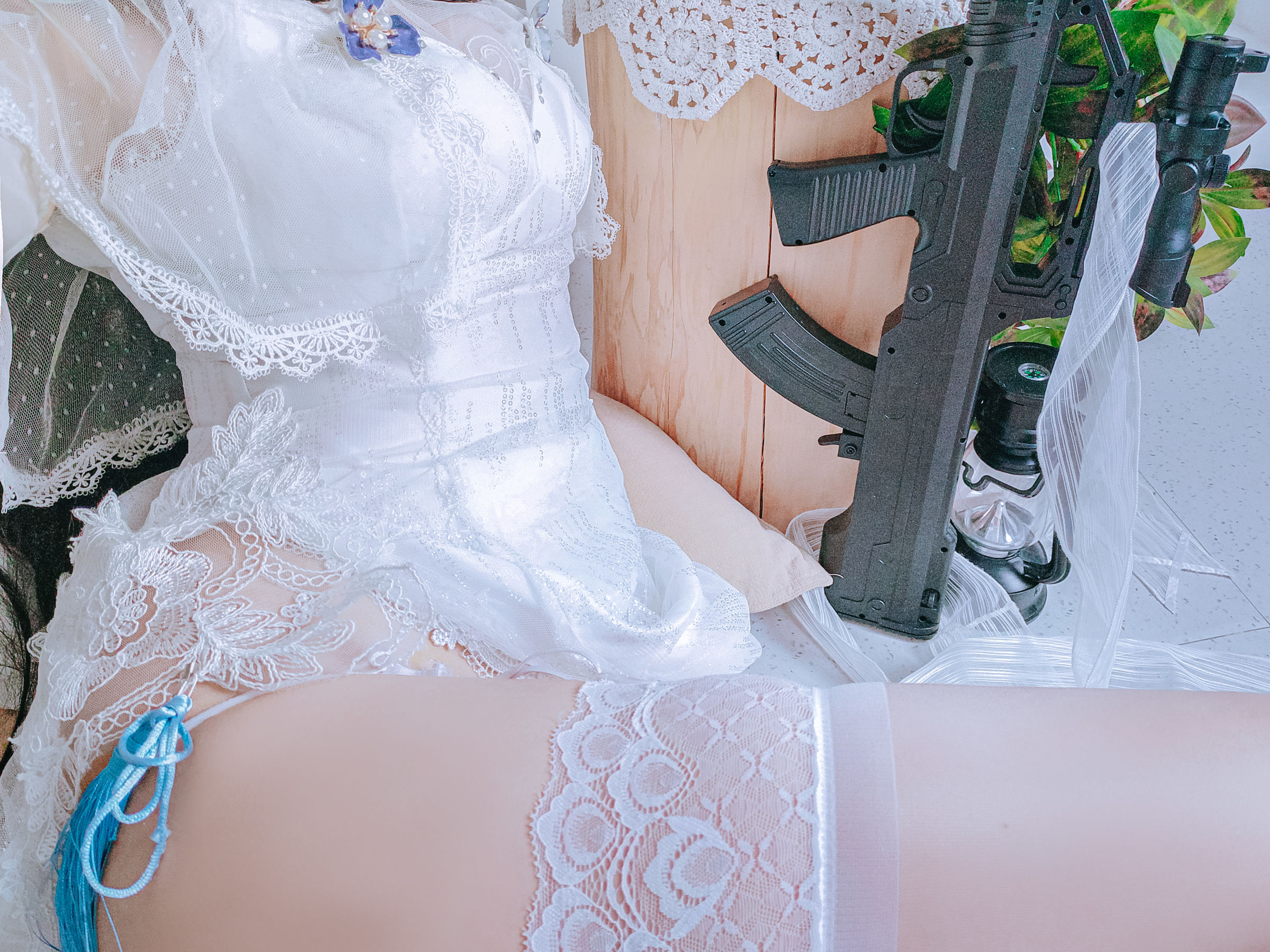 松本甜奈姣 – 95式婚纱 Cosplay-第25张