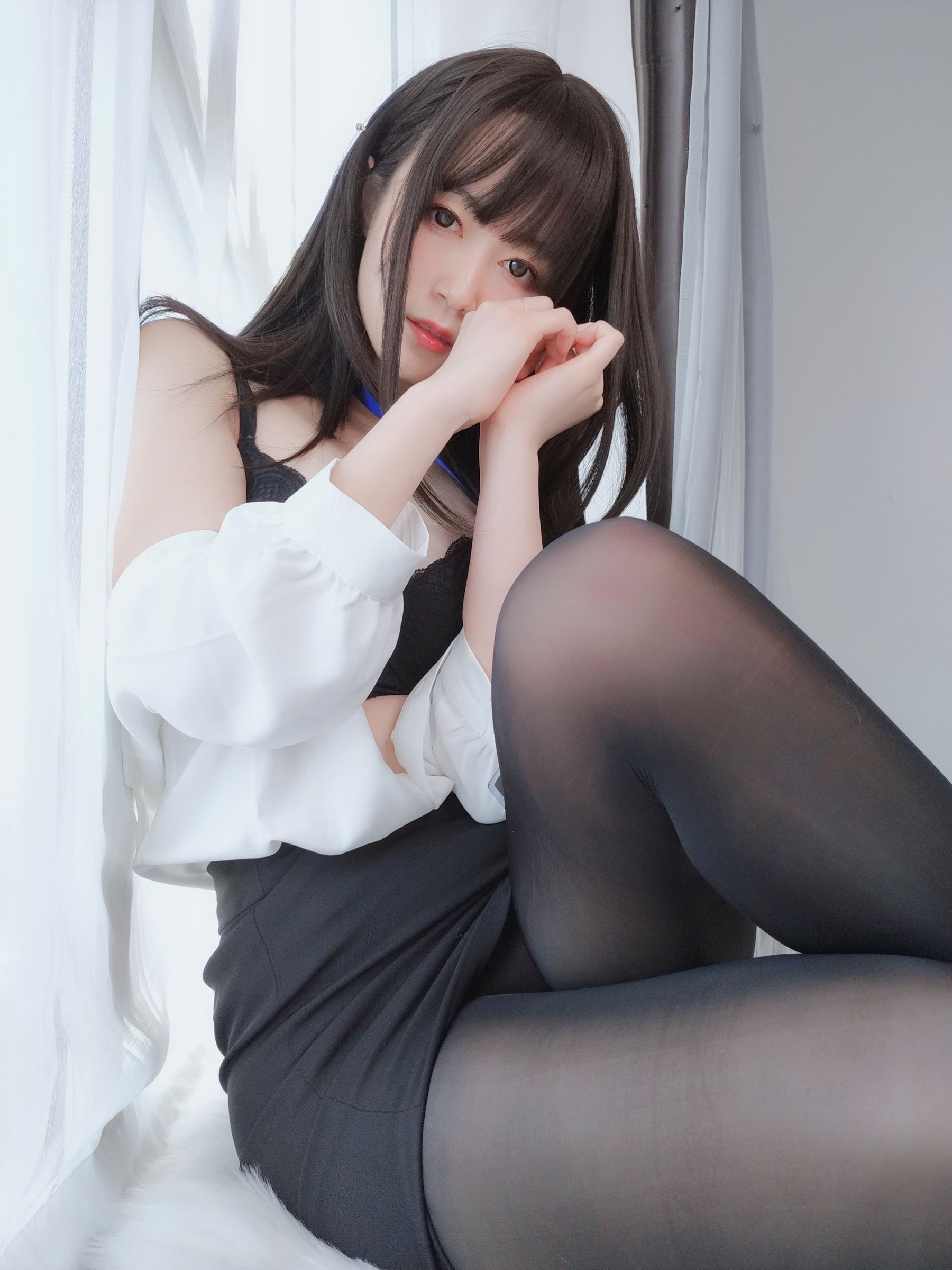 Coser小姐姐白银 – 制服 Cosplay-第29张