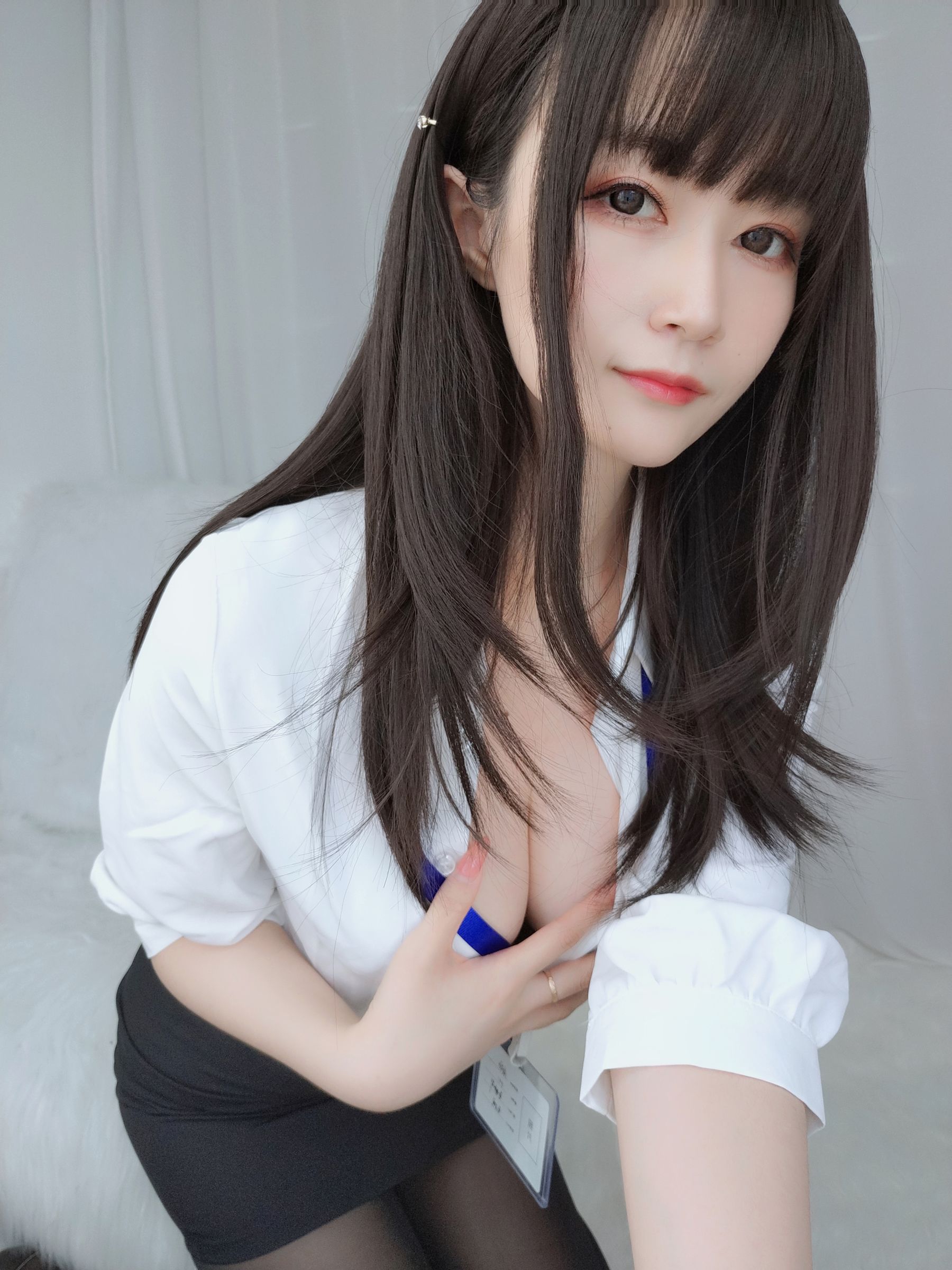 Coser小姐姐白银 – 制服 Cosplay-第32张