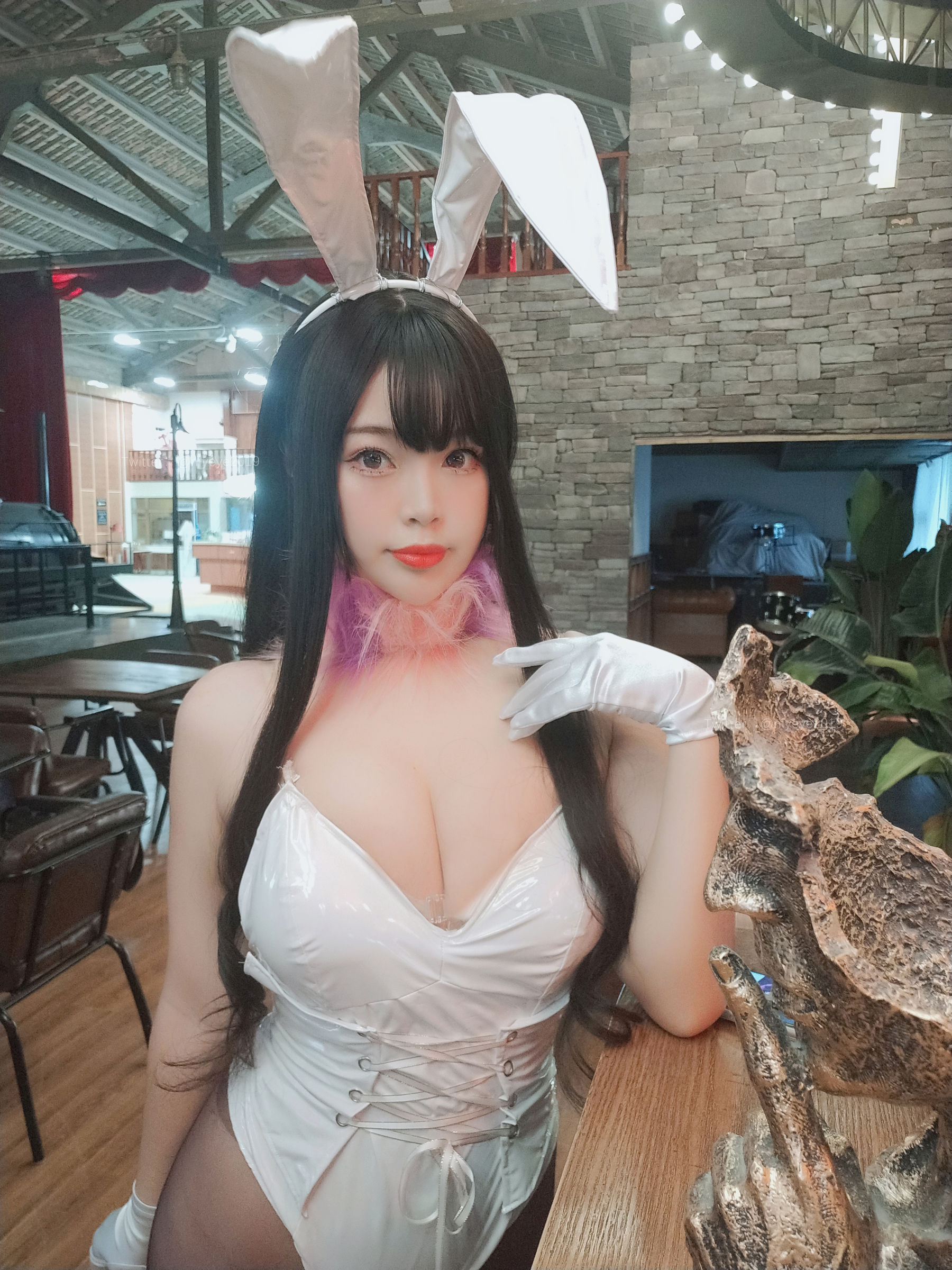 萌系小姐姐-白烨-耶米西奶露 – 恶魔姐姐 Cosplay-第1张