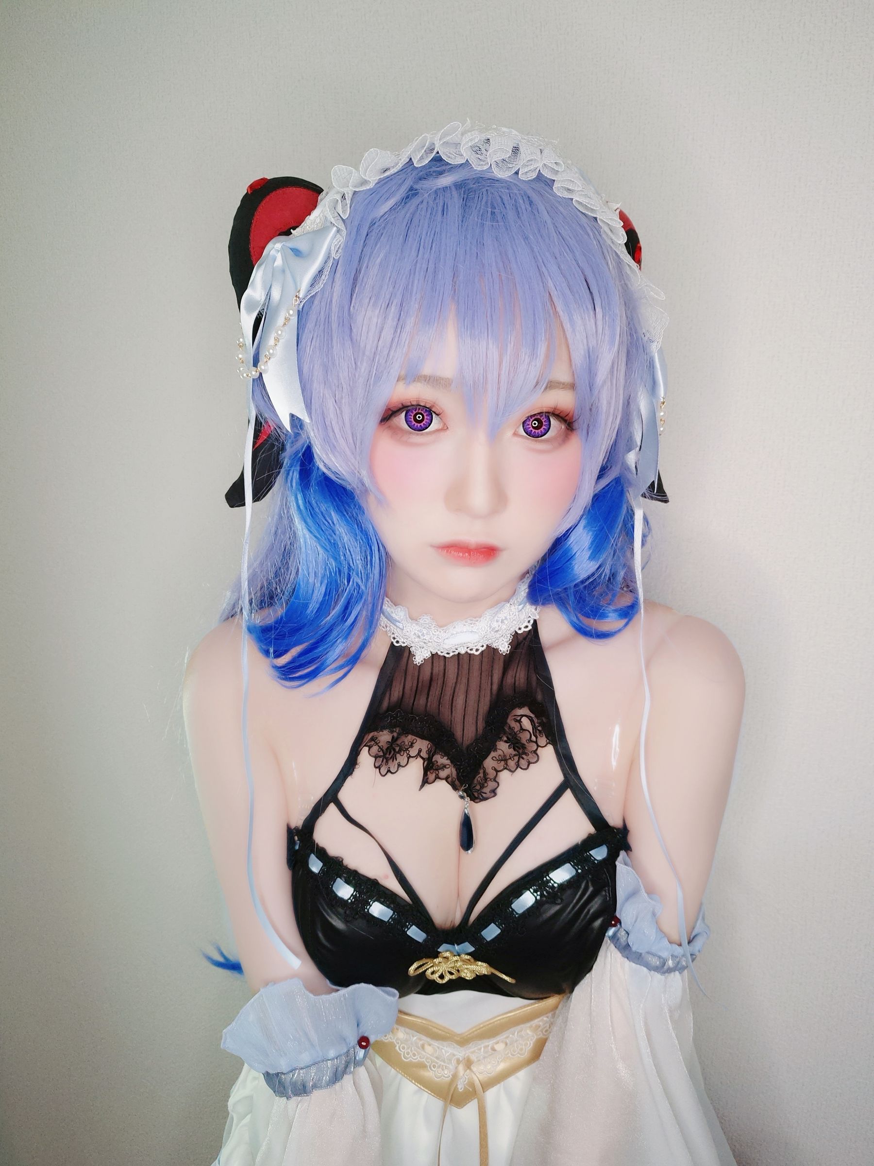 Yuki亭 – 甘雨メイド Cosplay-第1张