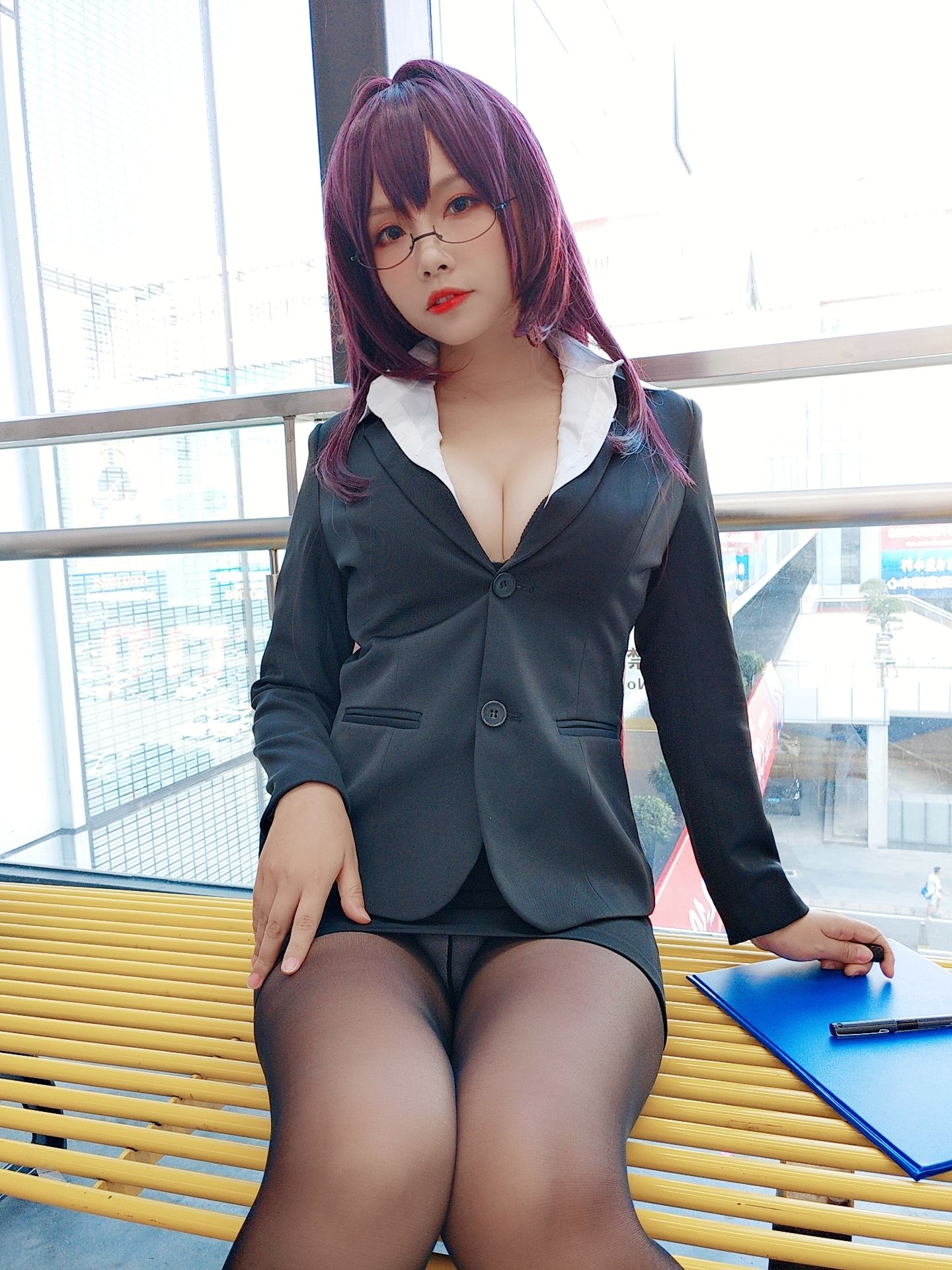 Neko-薇薇 – 斯卡哈自拍 Cosplay-第11张