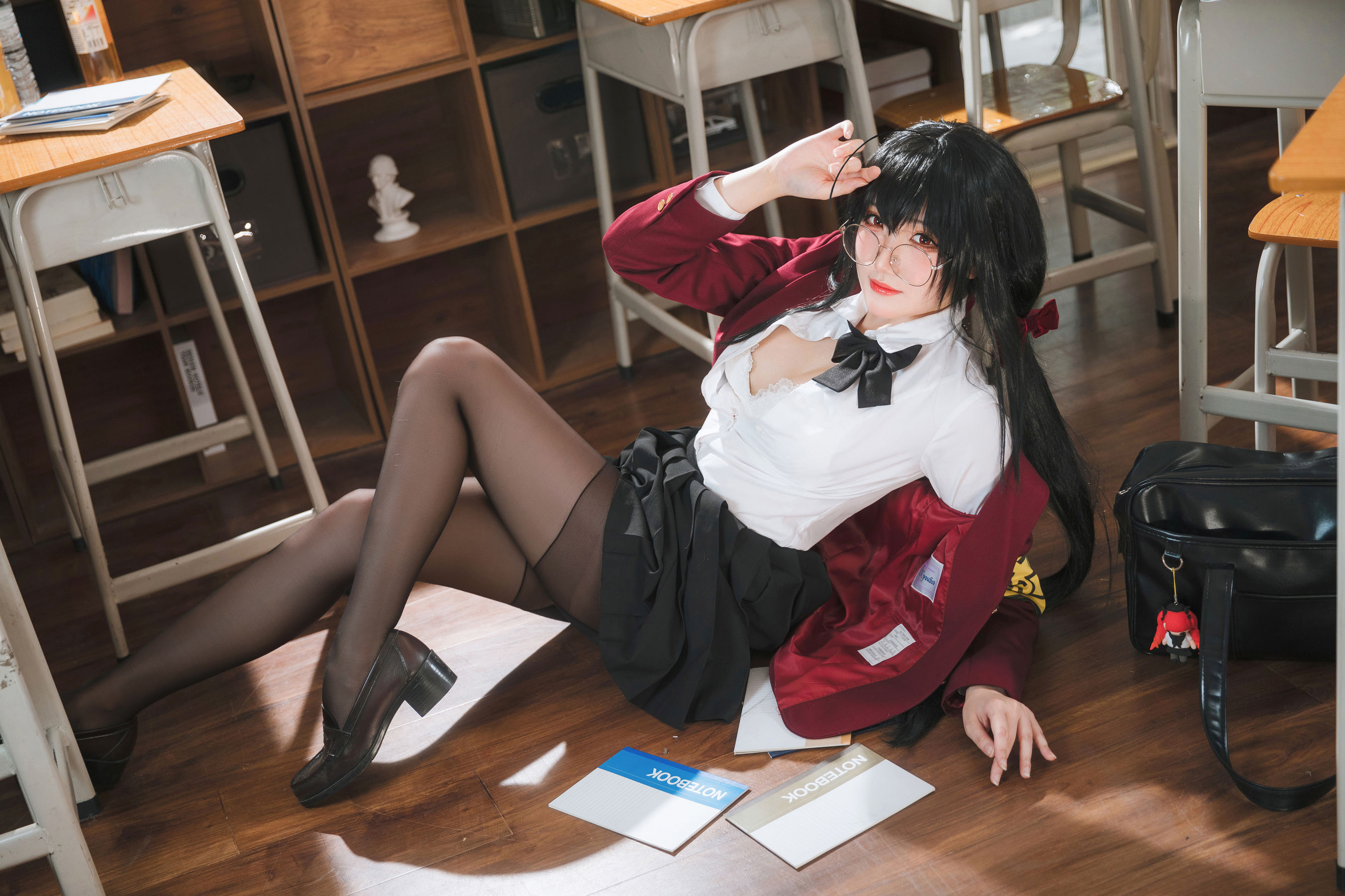 Coser瓜希酱福利 – 大凤JK Cosplay-第20张