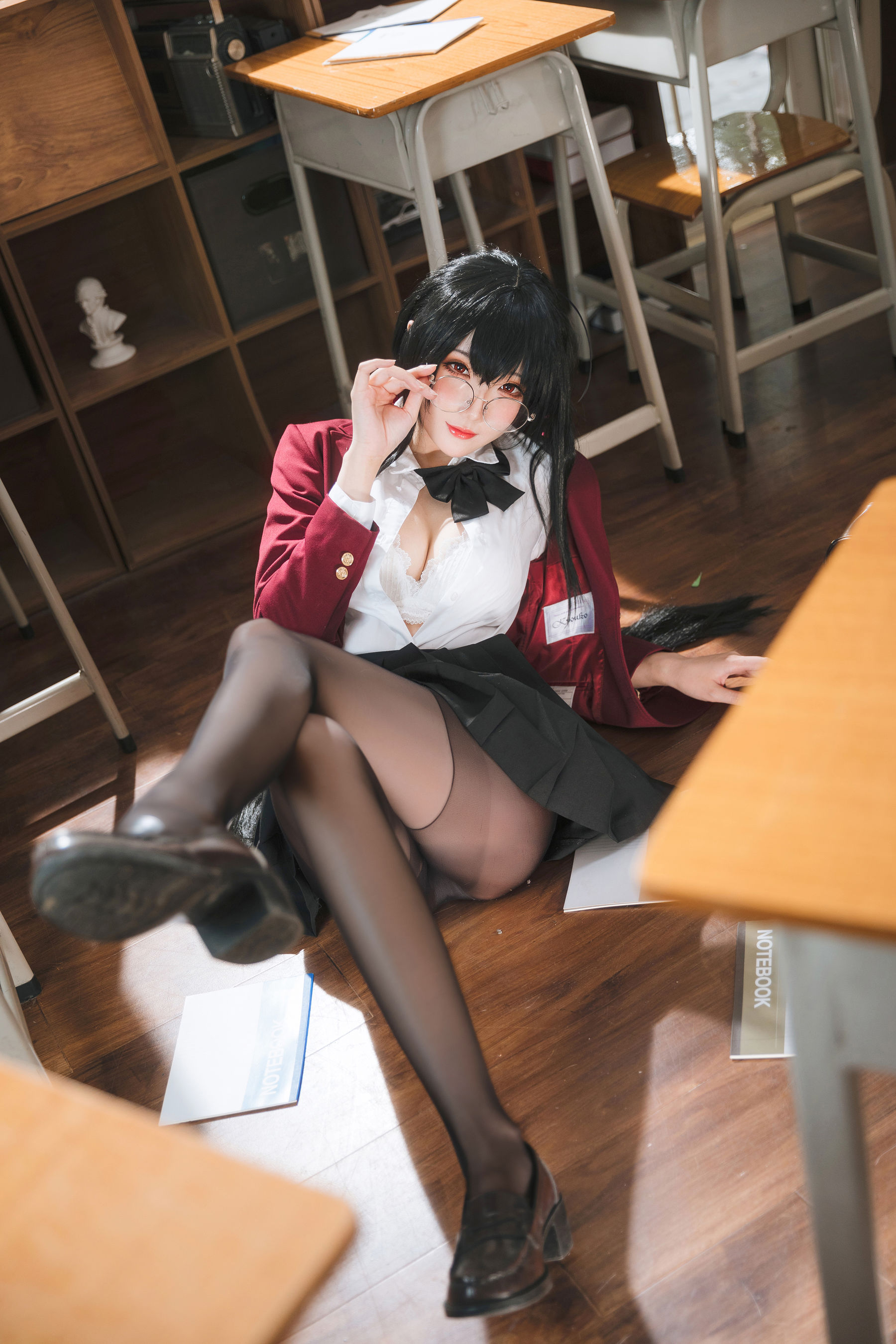 Coser瓜希酱福利 – 大凤JK Cosplay-第19张