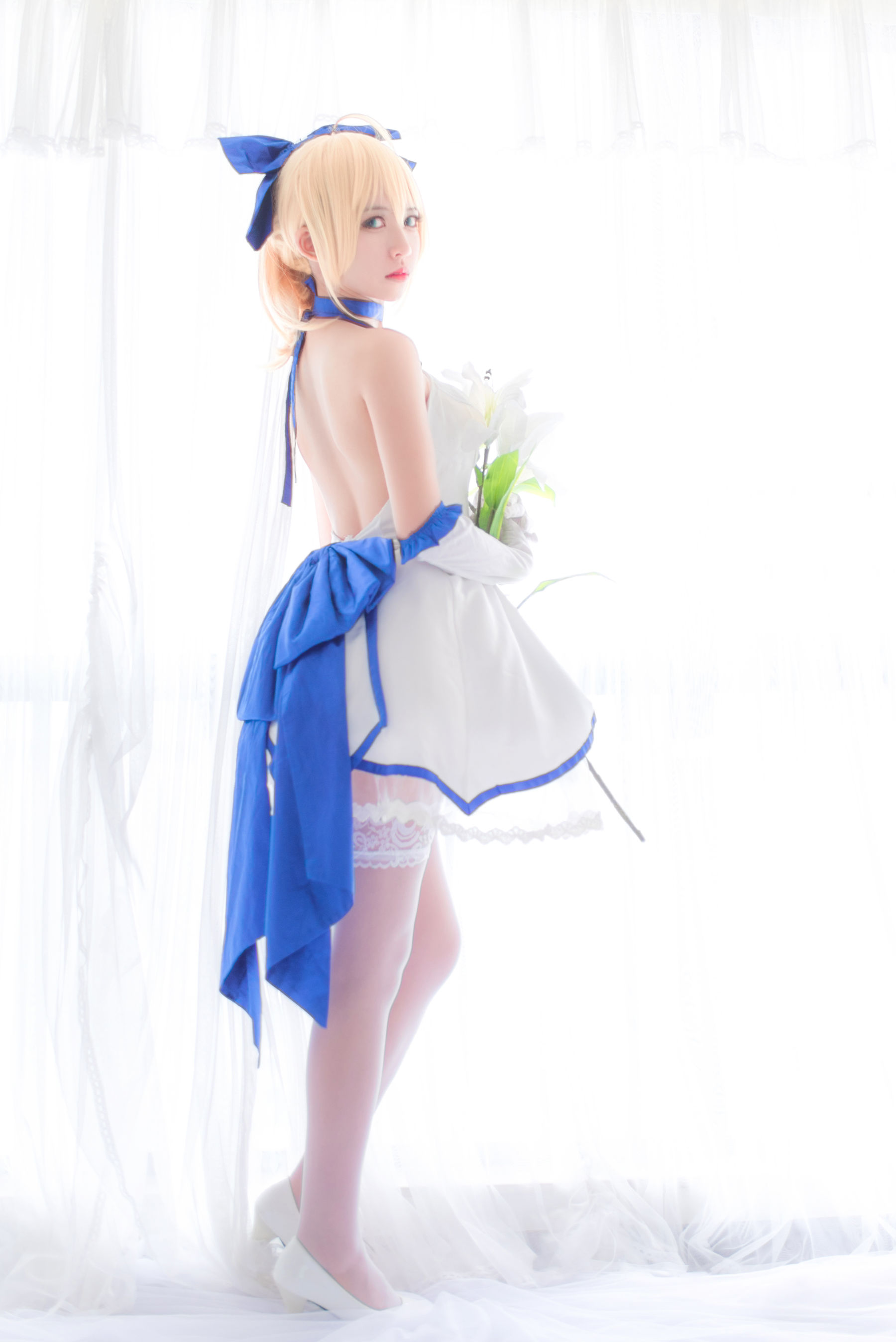 超人气Coser鳗鱼霏儿 – 青春女仆 Cosplay-第1张