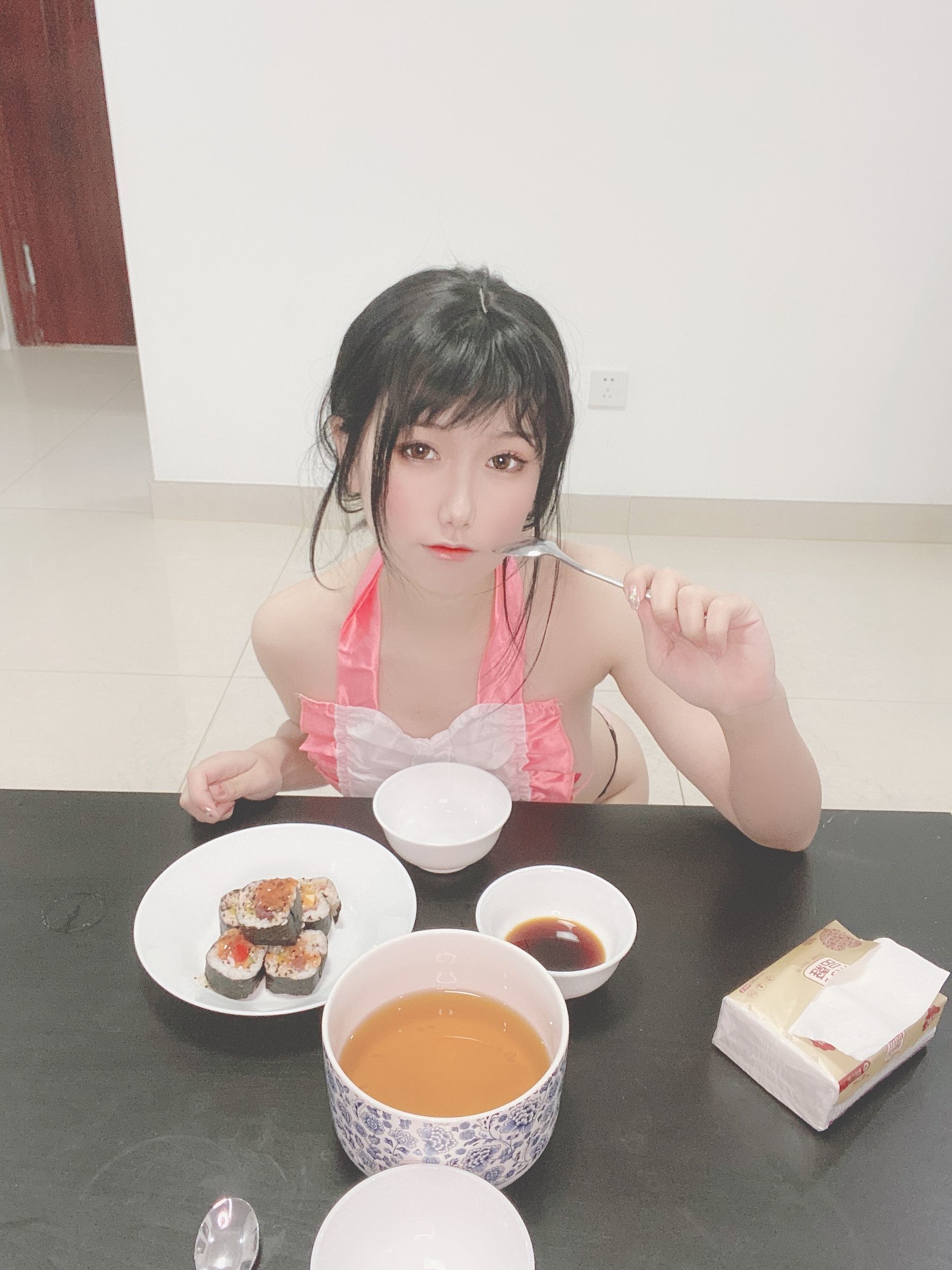 芋圆侑子SJ 人妻围裙 Cosplay-第27张