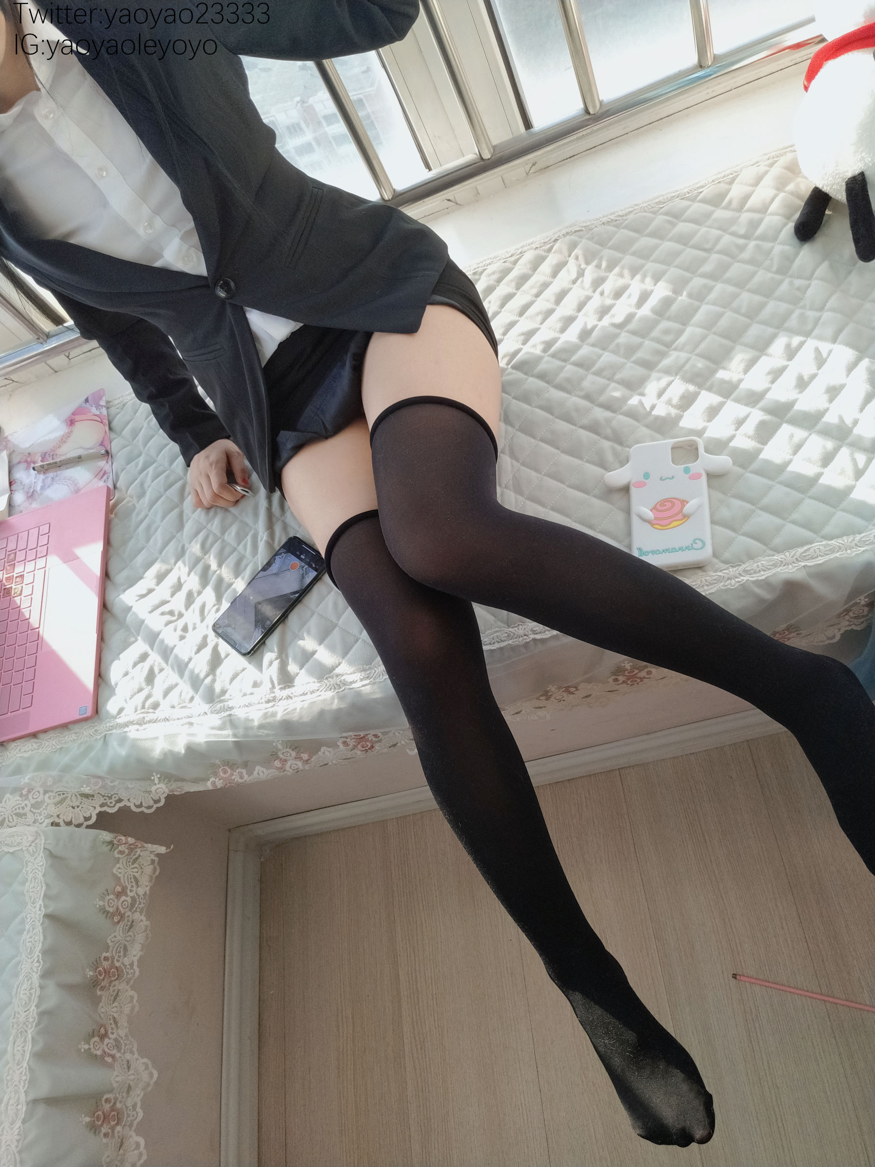 萌妹子Coser摇摇乐yoyo – 补习老师 Cosplay-第90张