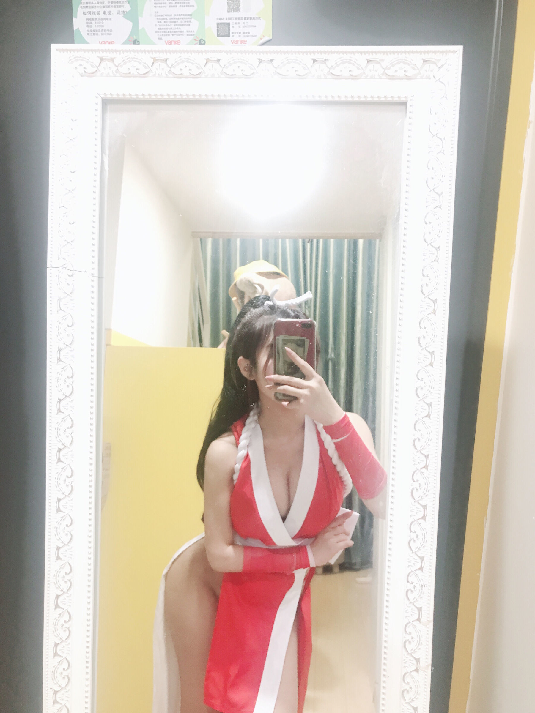 [萝莉COS] 鬼畜瑶 – 不知火舞自拍 Cosplay-第1张