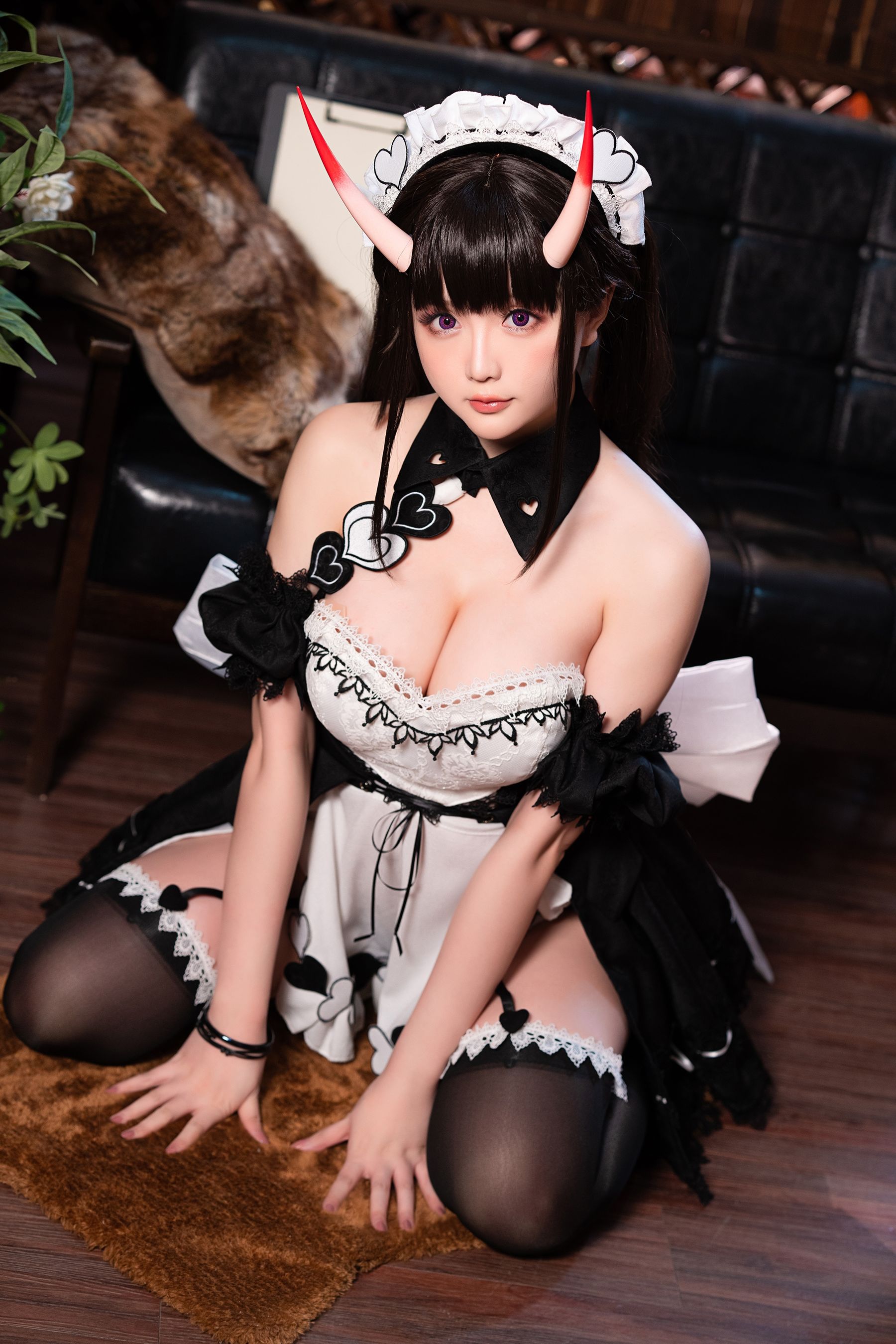 Coser小姐姐星之迟迟 -《Darling》能代 Cosplay-第29张