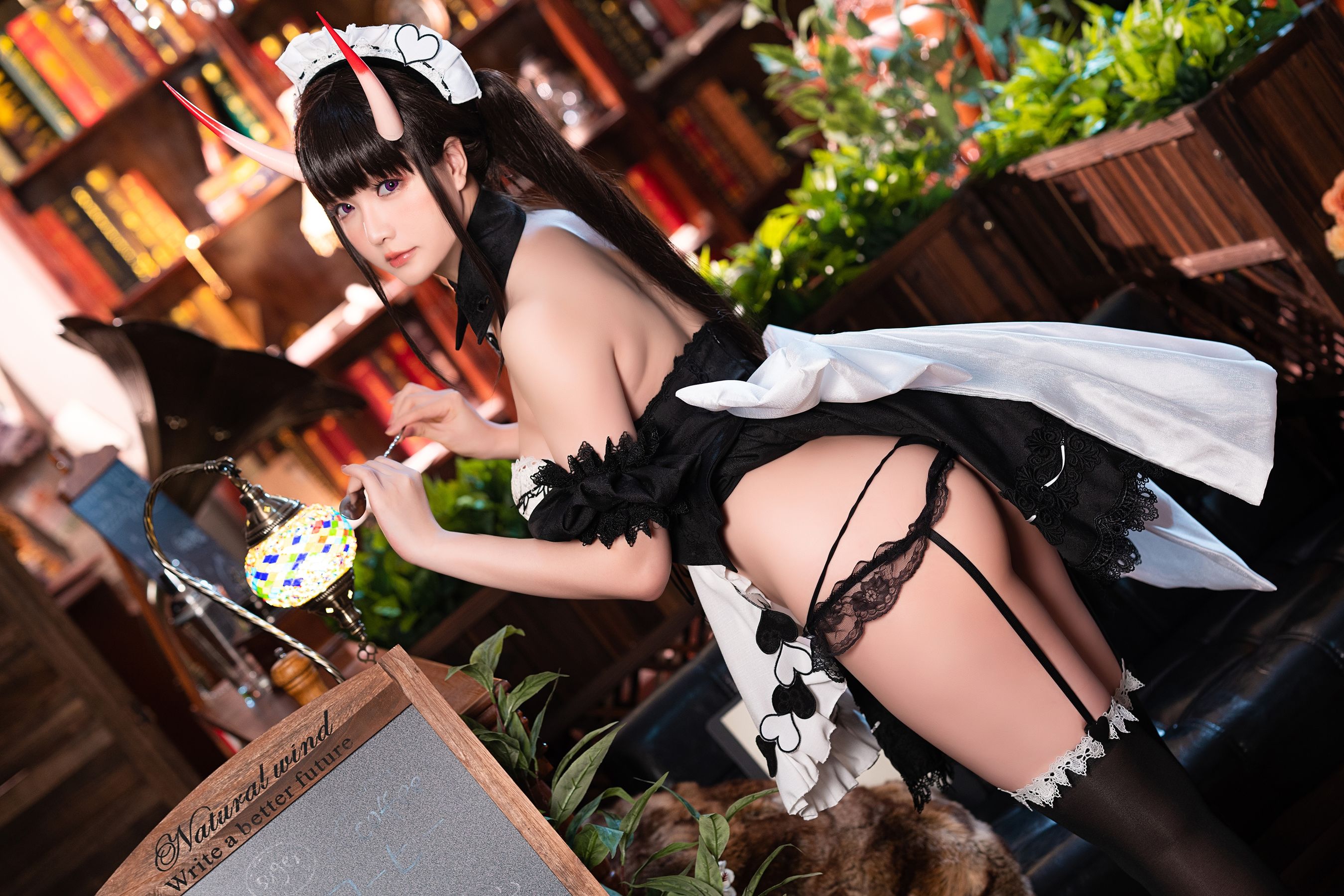 Coser小姐姐星之迟迟 -《Darling》能代 Cosplay-第34张