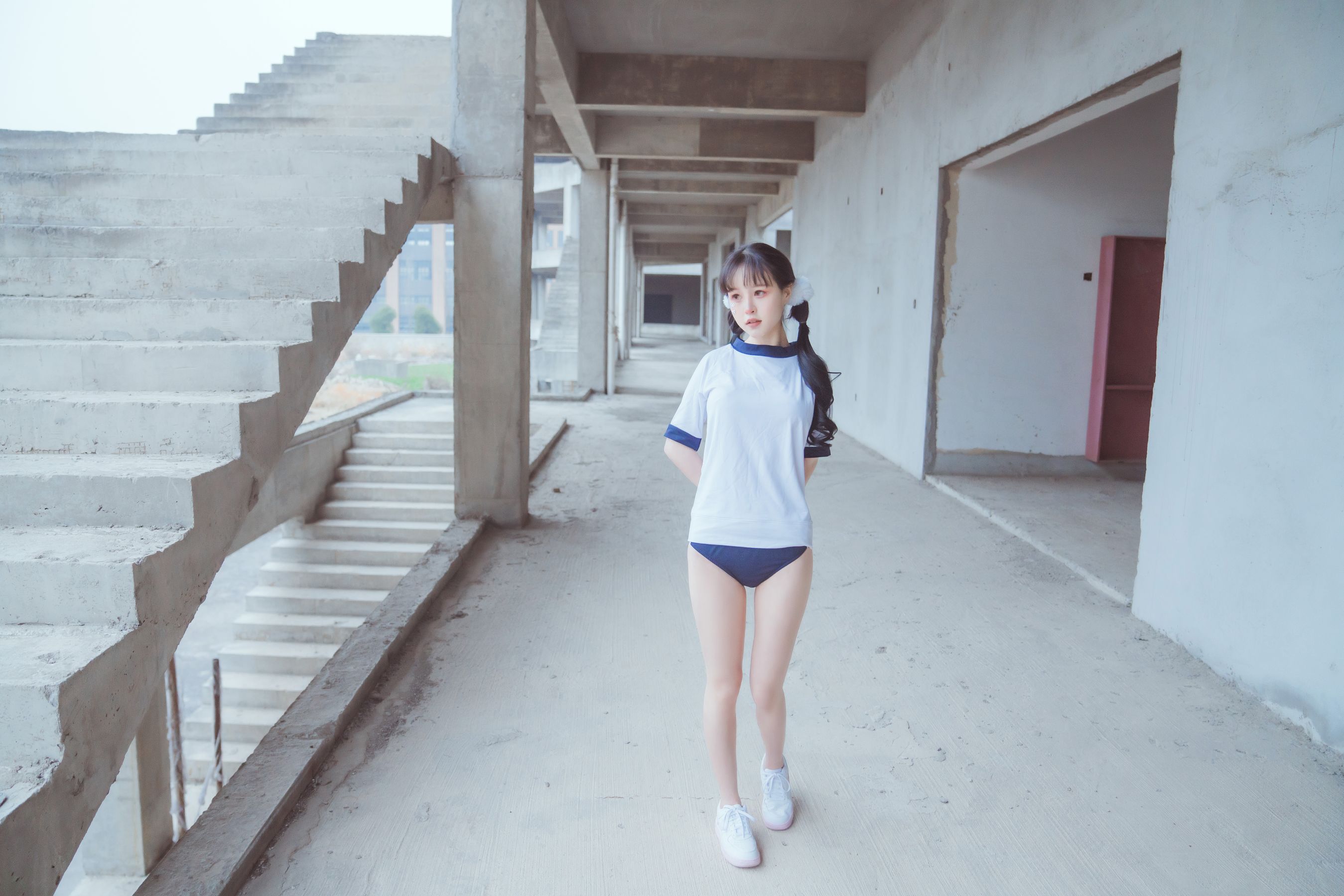 美少女晕崽 – 工地日记 Cosplay-第40张