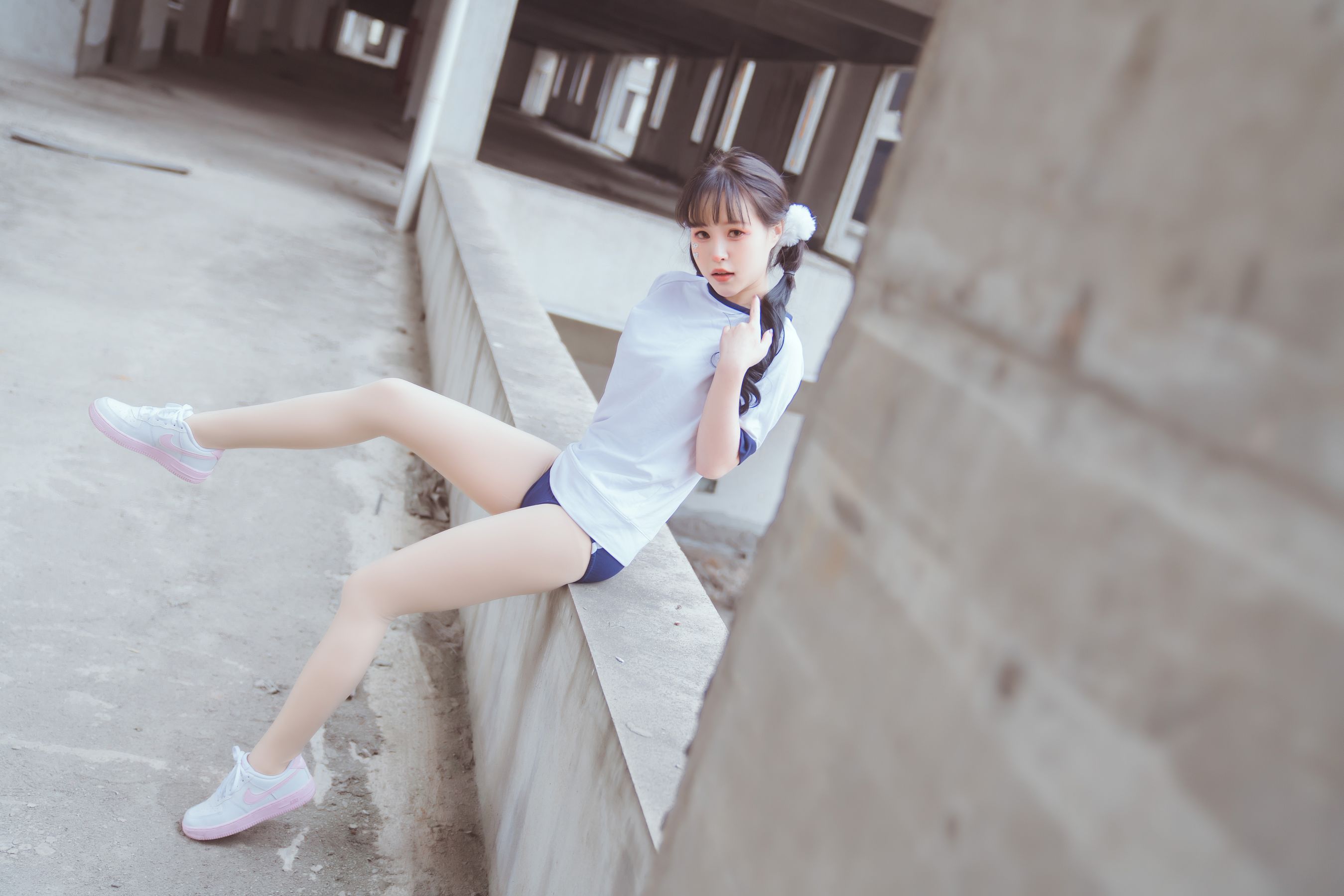 美少女晕崽 – 工地日记 Cosplay-第39张
