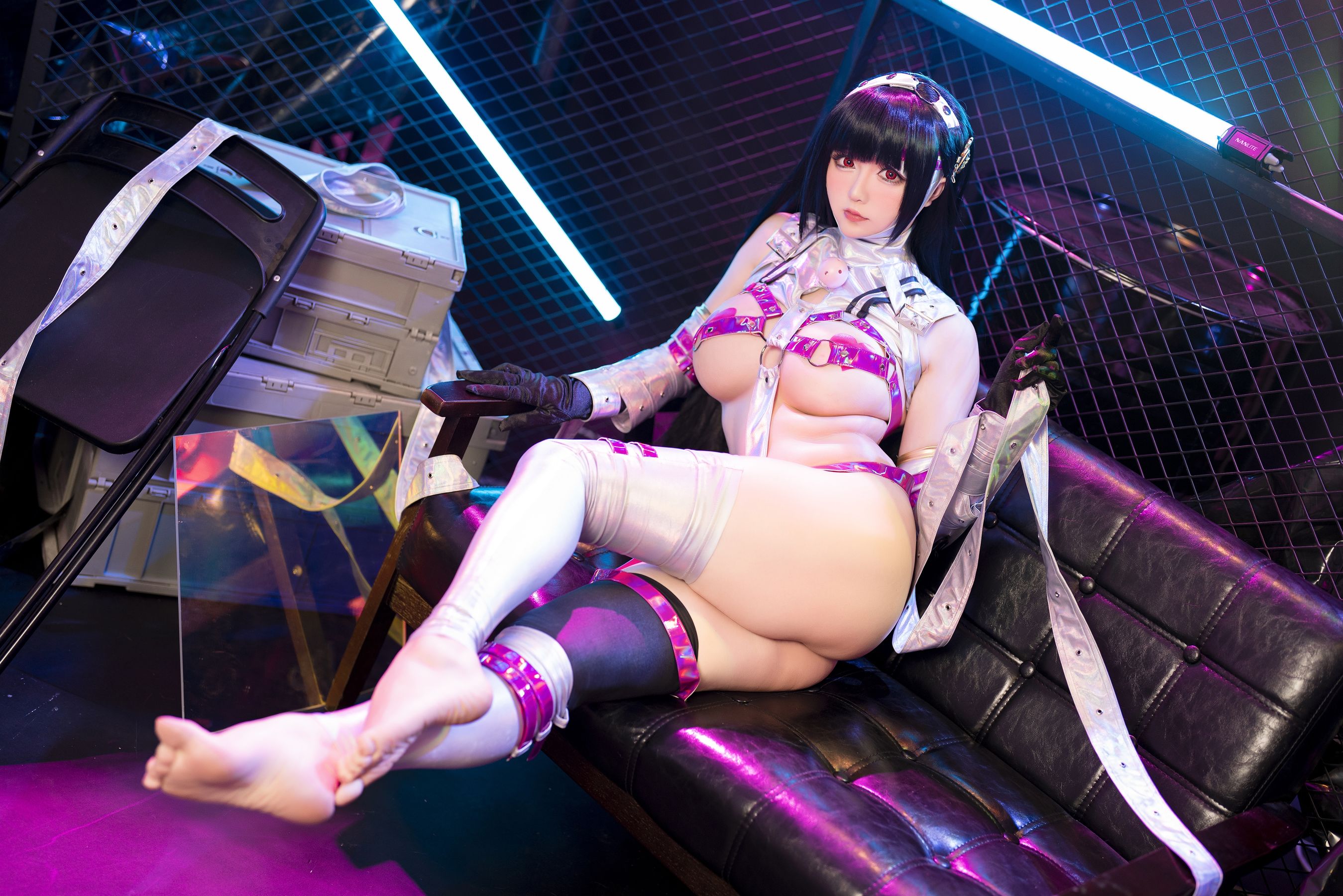 Coser小姐姐星之迟迟 – 万圣节 菊千代 Cosplay-第31张