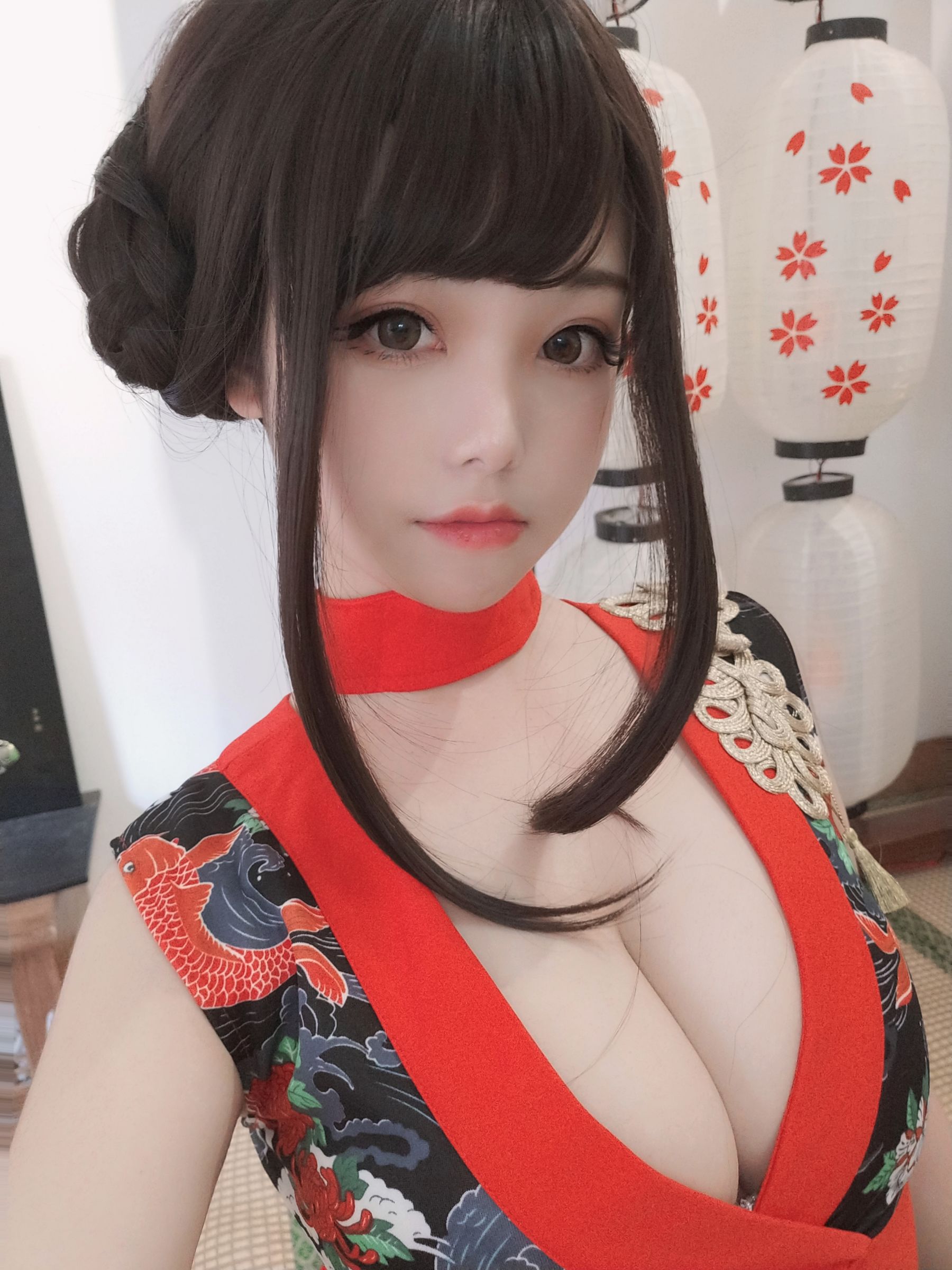 萌系小姐姐蜜汁猫裘 – 红武士 Cosplay-第27张
