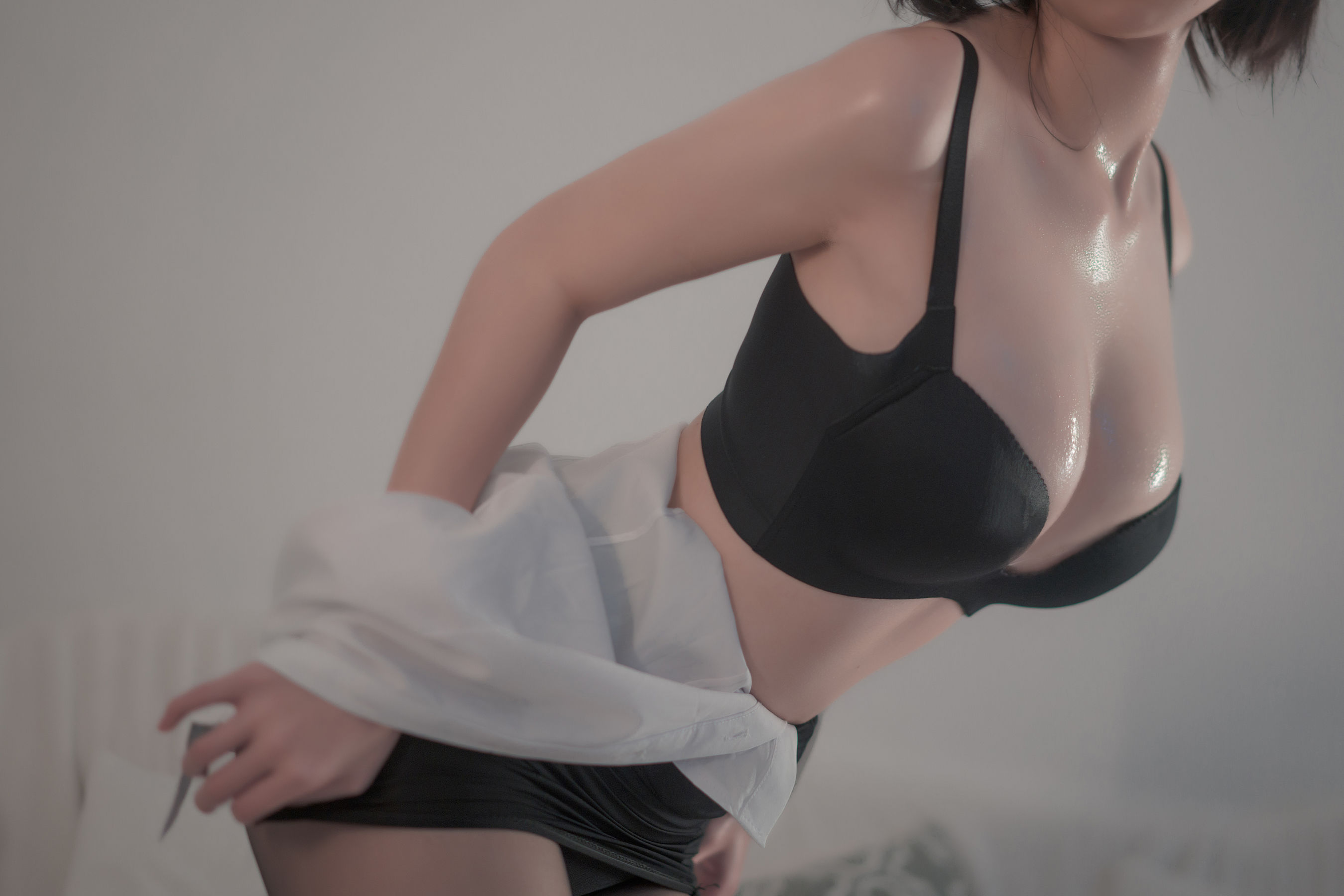 鬼马少女阿薰kaOri 黑丝OL Cosplay-第22张