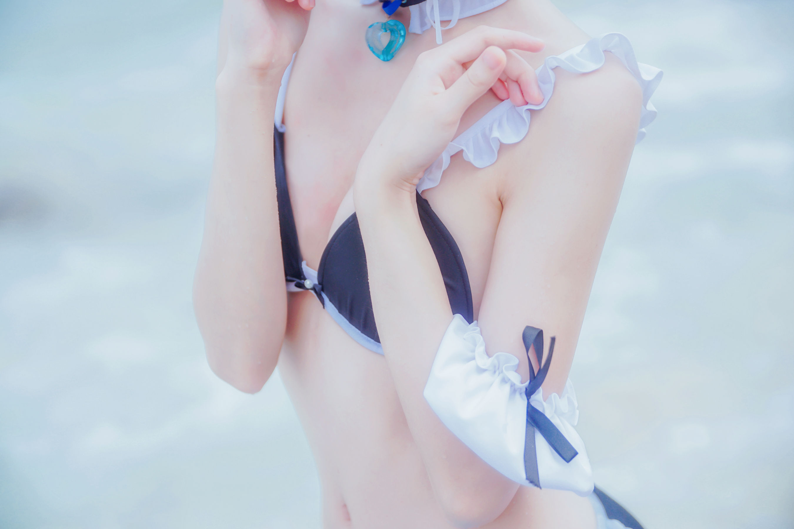 桜桃喵《蕾姆COS》 Cosplay-第26张