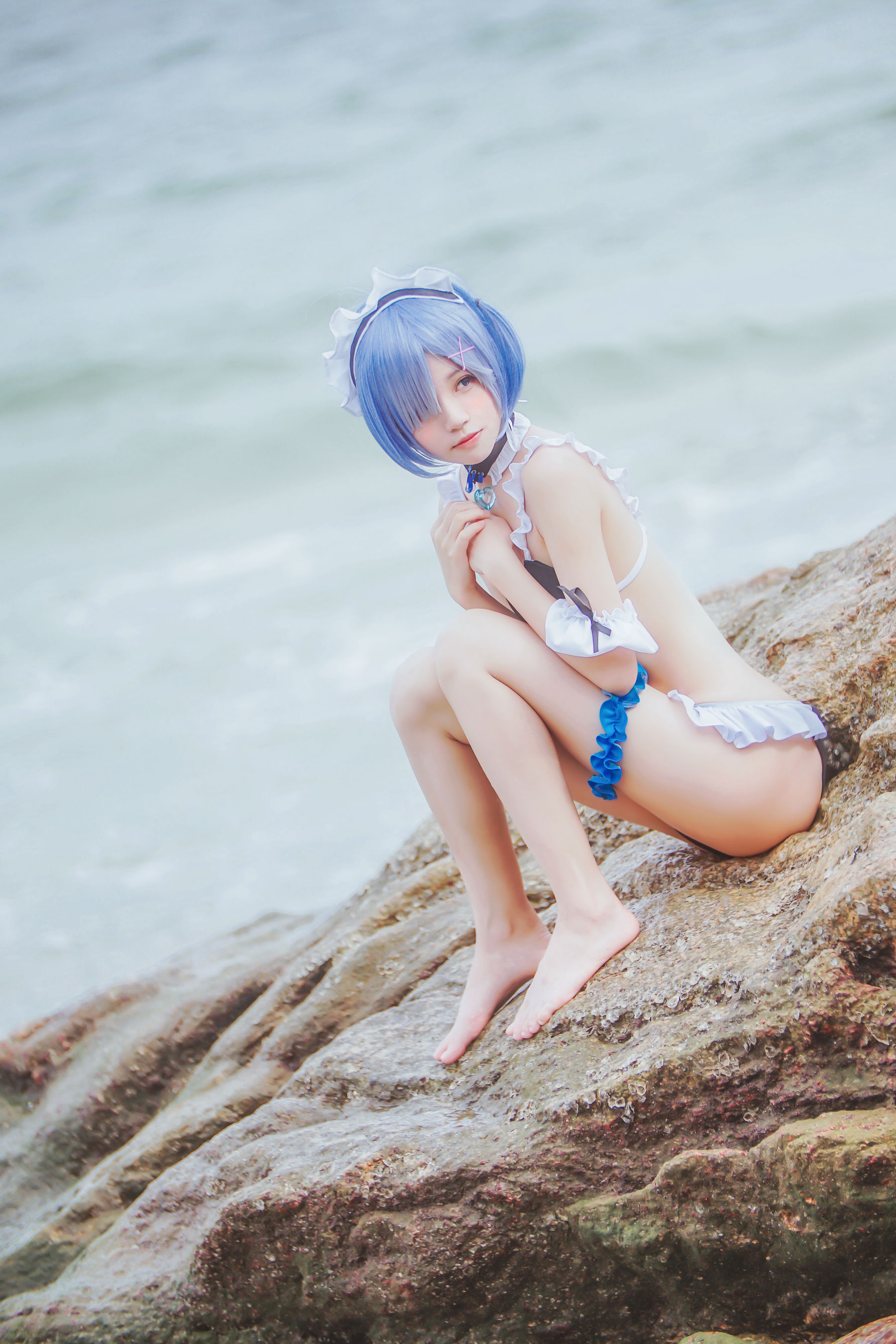 桜桃喵《蕾姆COS》 Cosplay-第29张