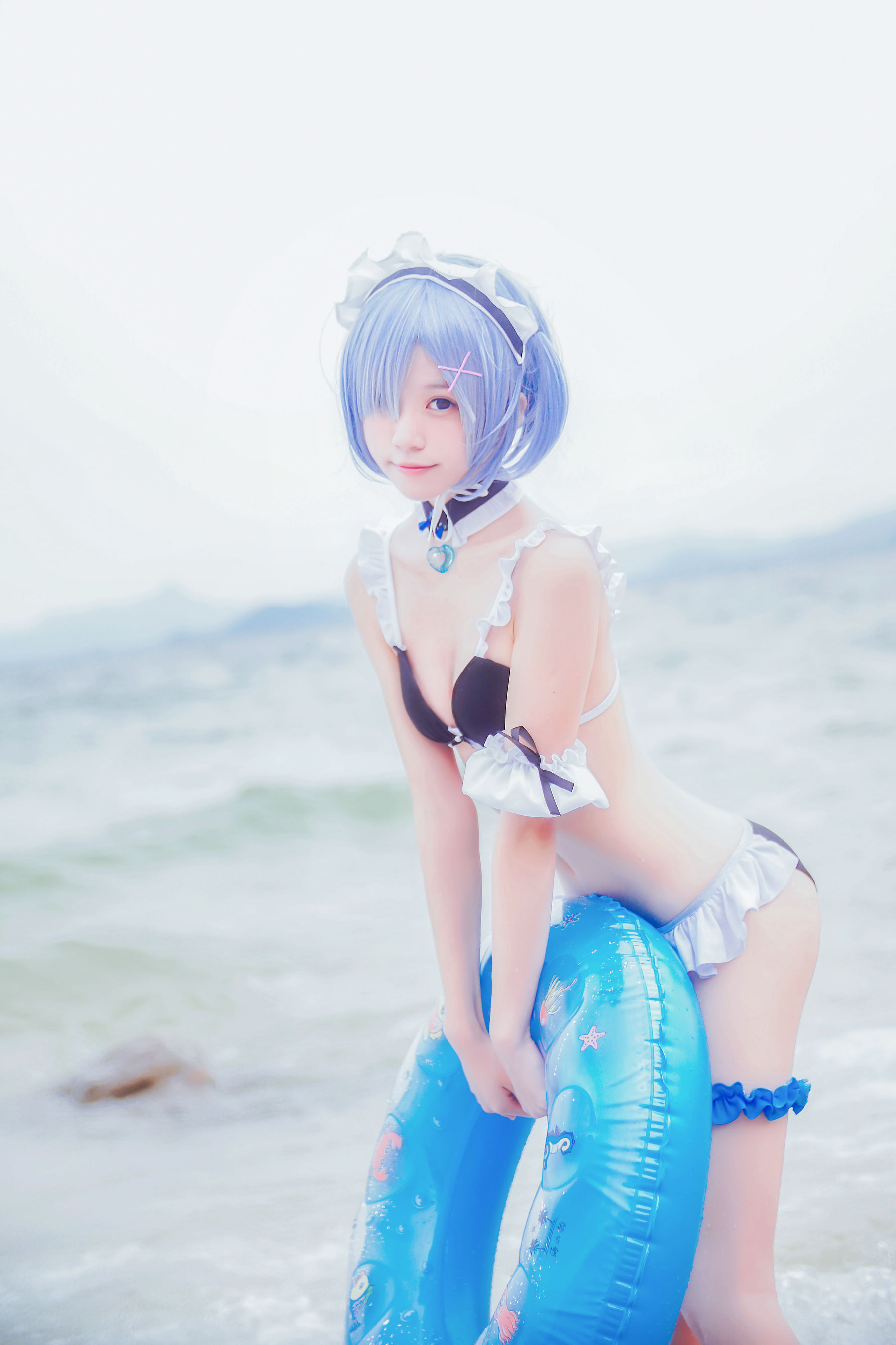 桜桃喵《蕾姆COS》 Cosplay-第32张