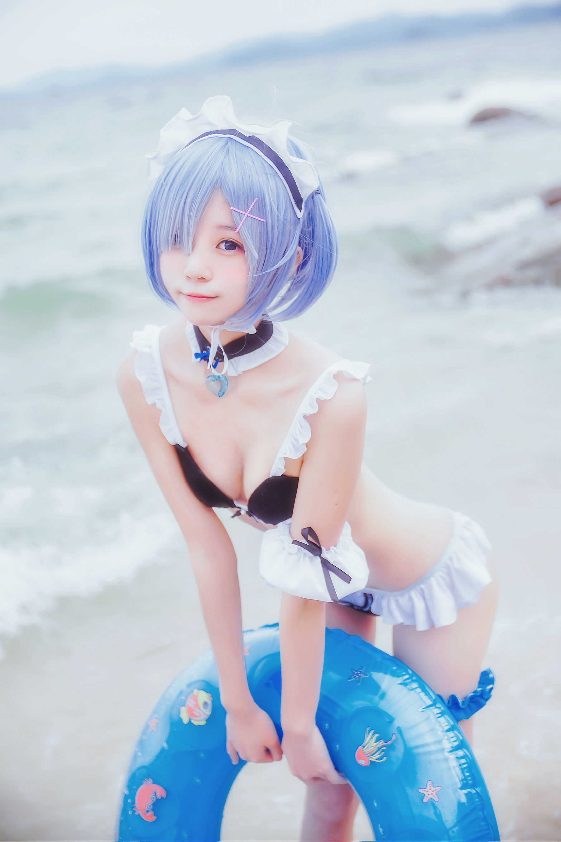 桜桃喵《蕾姆COS》 Cosplay-第31张