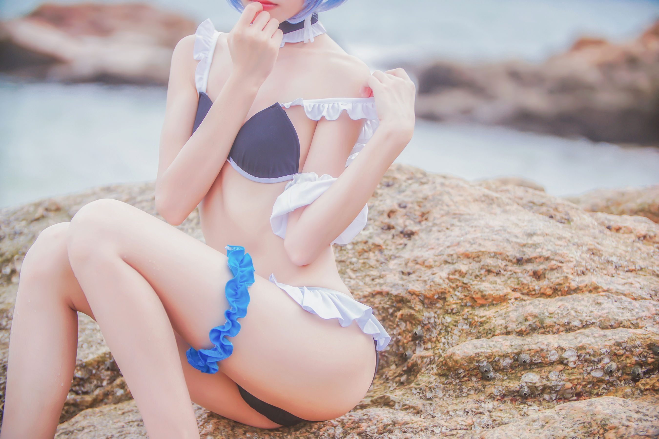 桜桃喵《蕾姆COS》 Cosplay-第35张