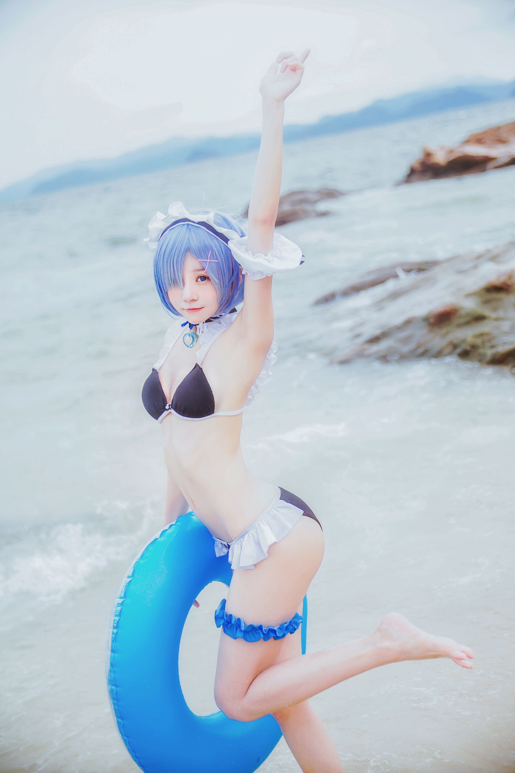 桜桃喵《蕾姆COS》 Cosplay-第33张