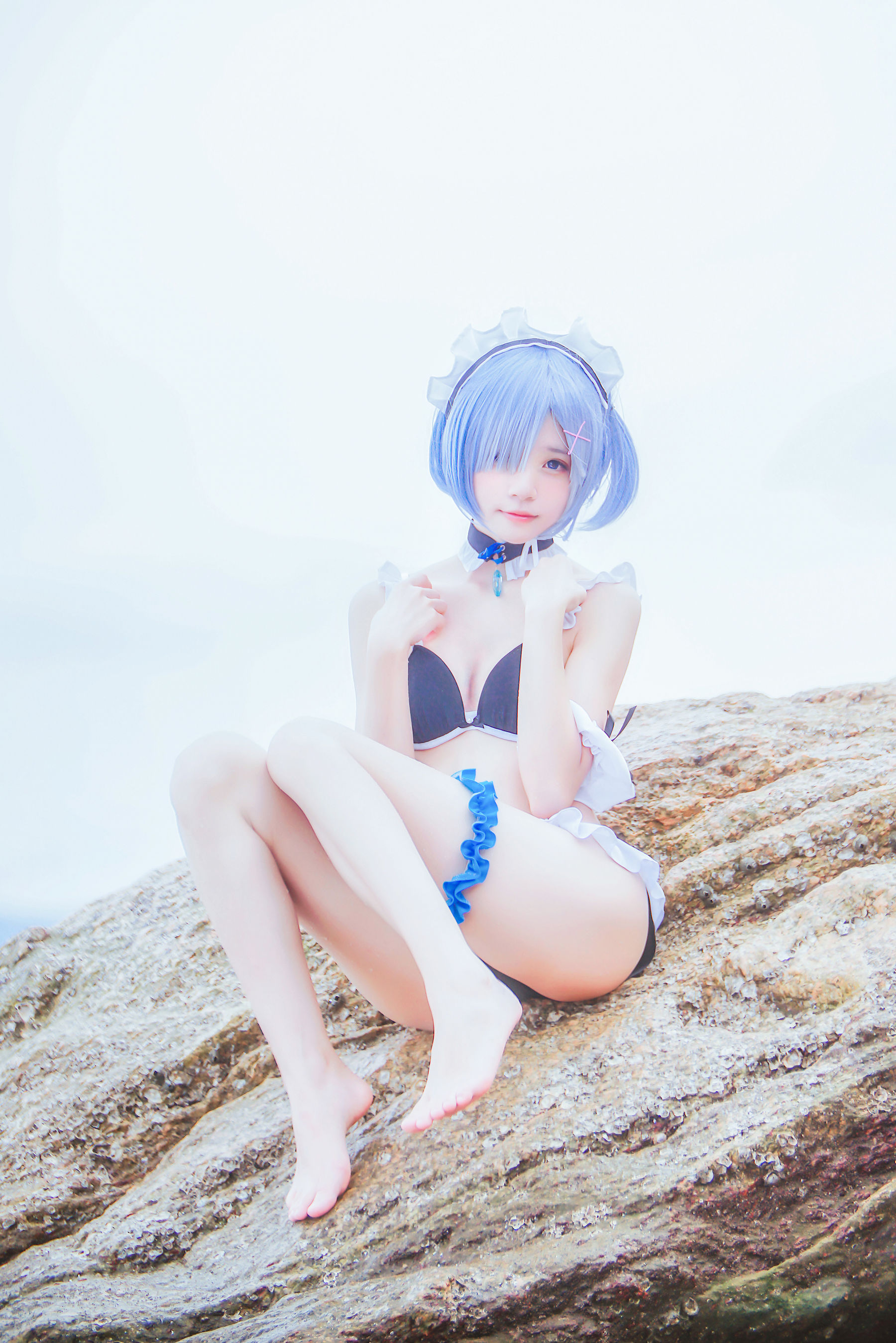 桜桃喵《蕾姆COS》 Cosplay-第37张