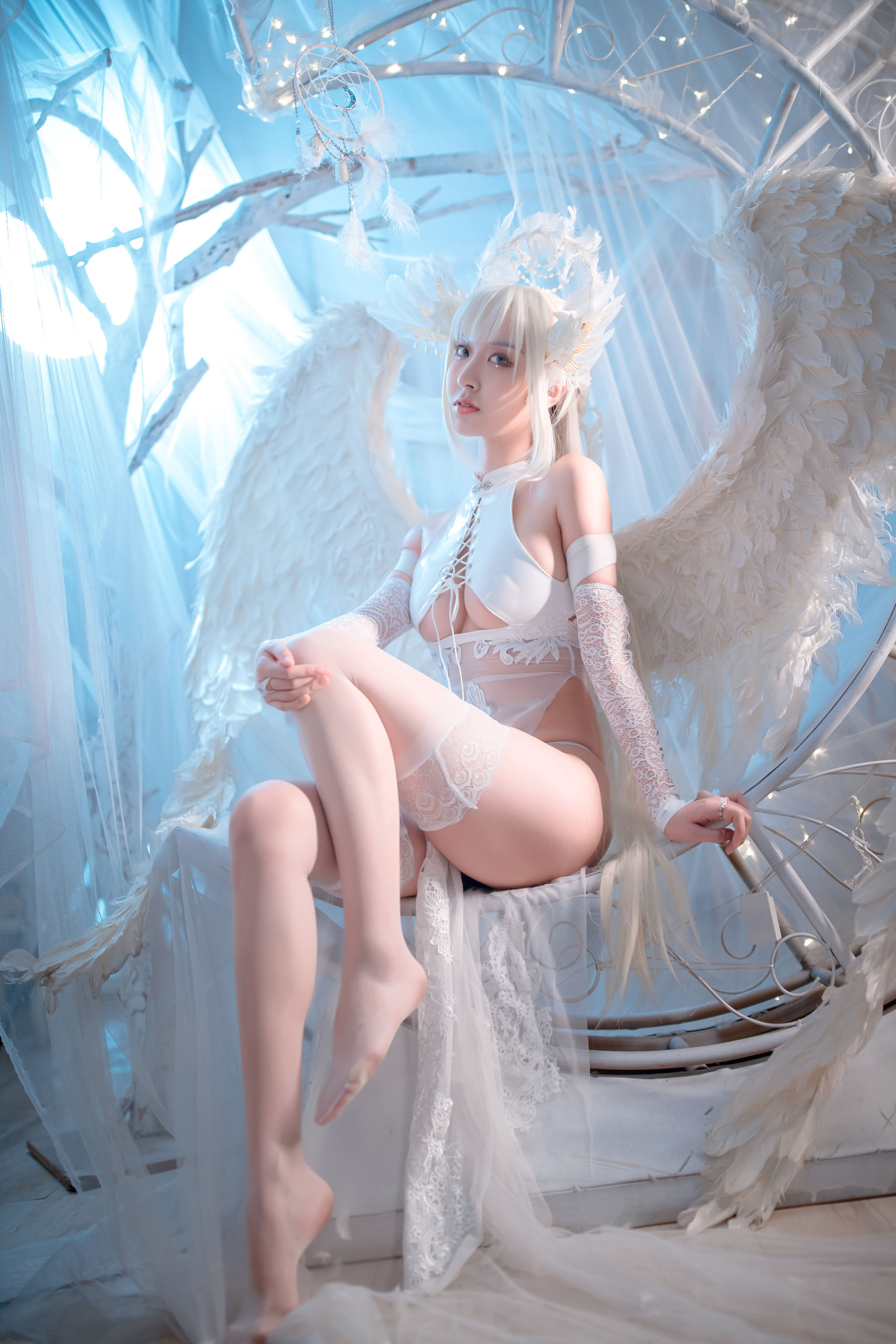 人气Coser黑川 – 天使 Cosplay-第34张