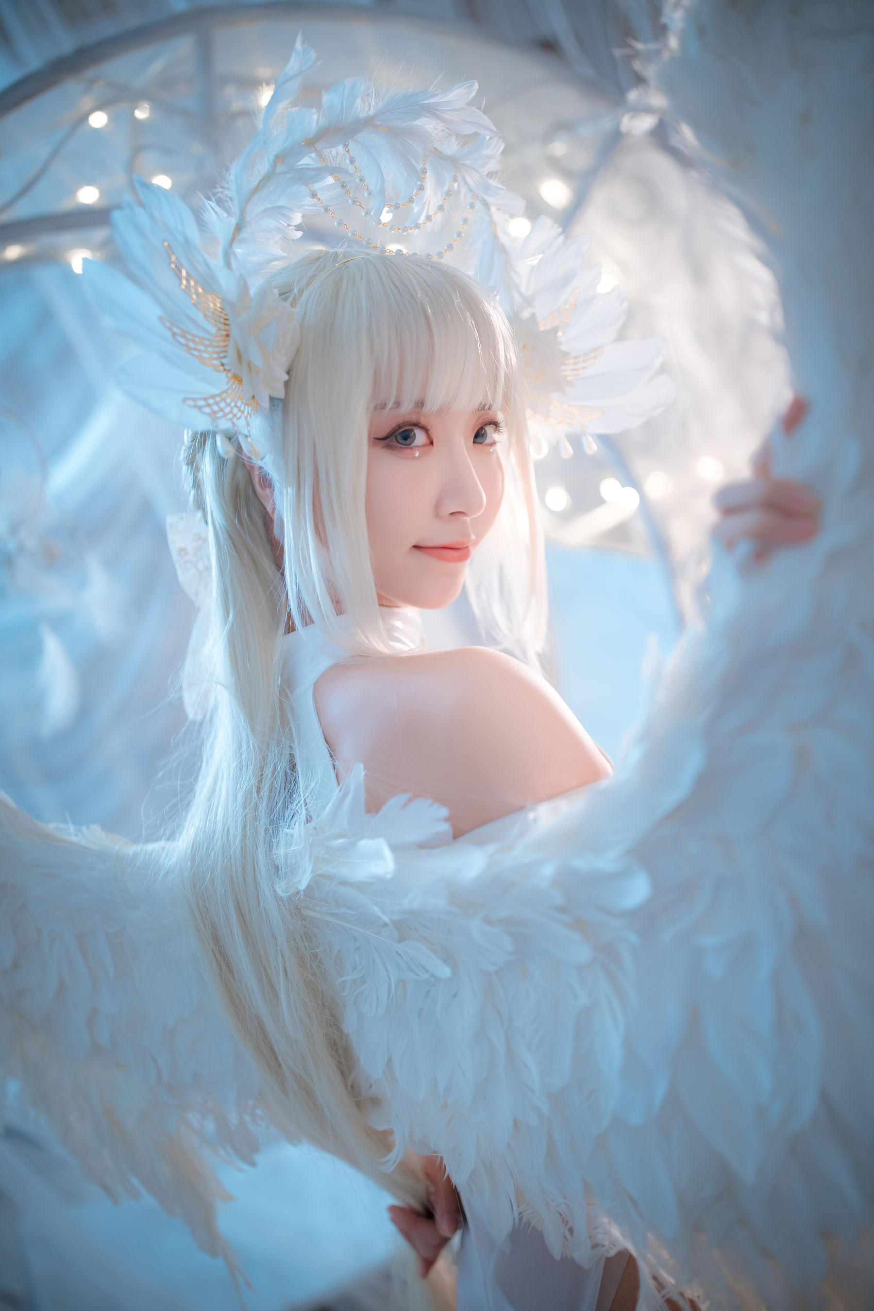 人气Coser黑川 – 天使 Cosplay-第37张