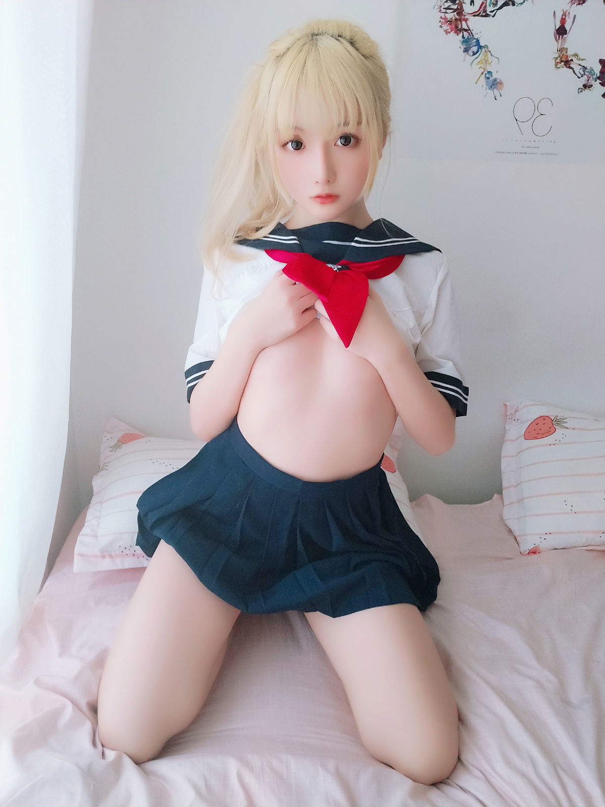 [萝莉COS] 星之迟迟 VOL.07 JK合集包 Cosplay-第24张