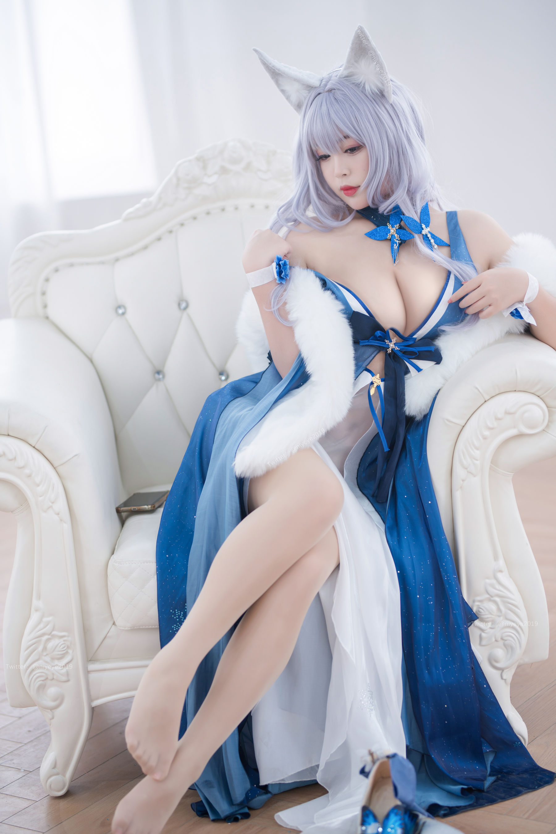 萌系小姐姐-白烨- – 信浓睡衣诱惑 Cosplay-第19张