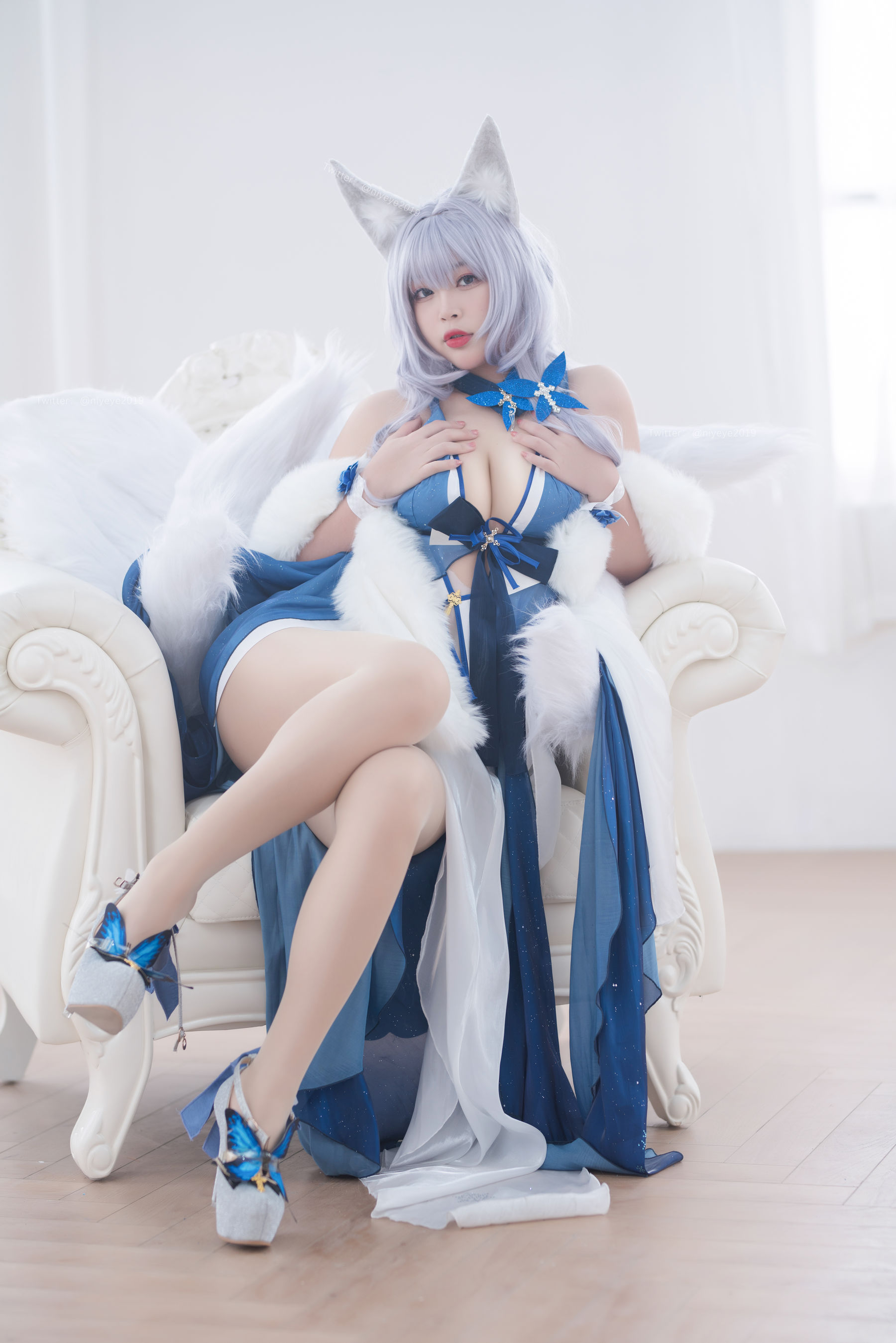 萌系小姐姐-白烨- – 信浓睡衣诱惑 Cosplay-第27张