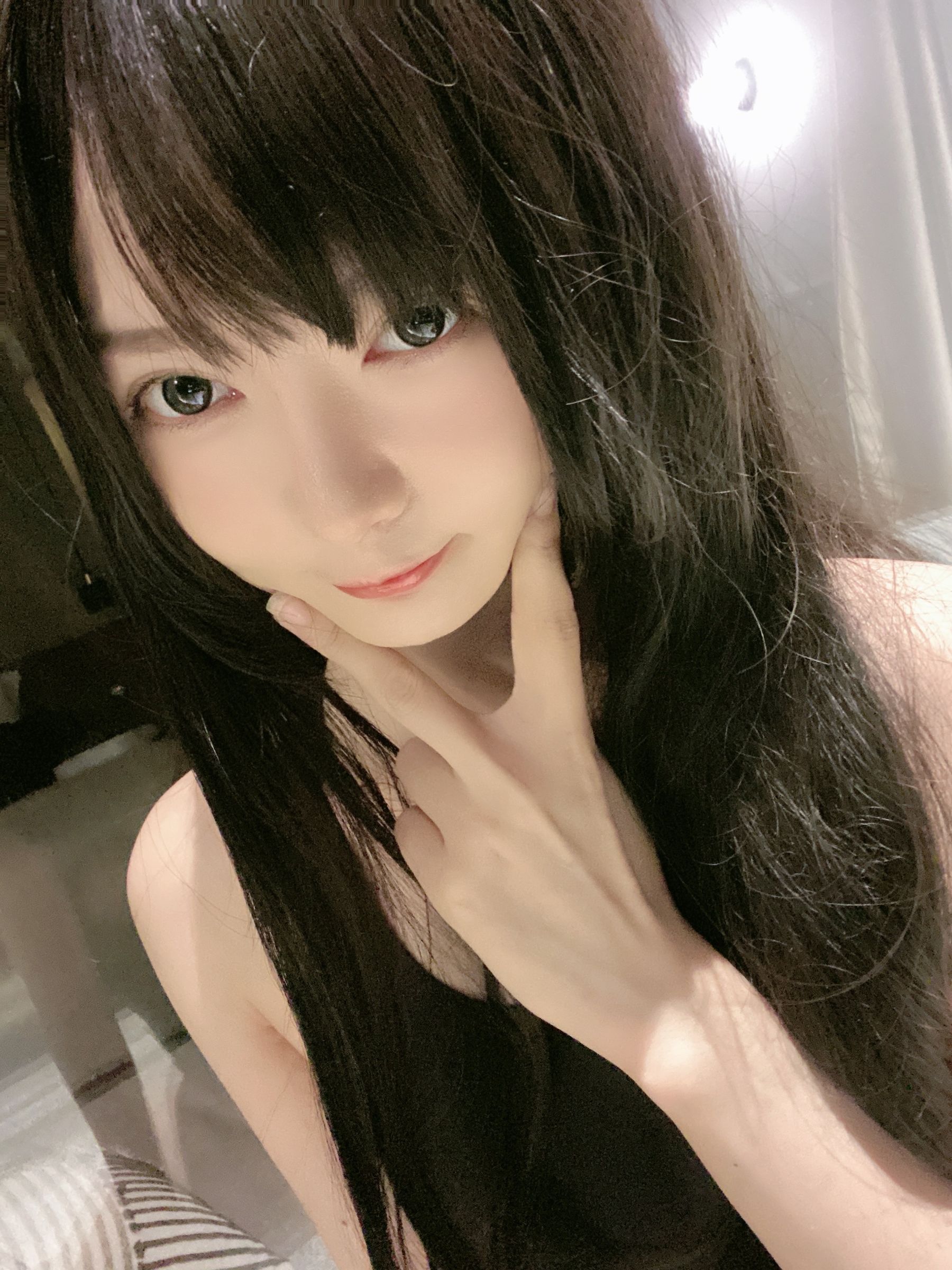 51酱 – 黑红泳装 Cosplay-第58张