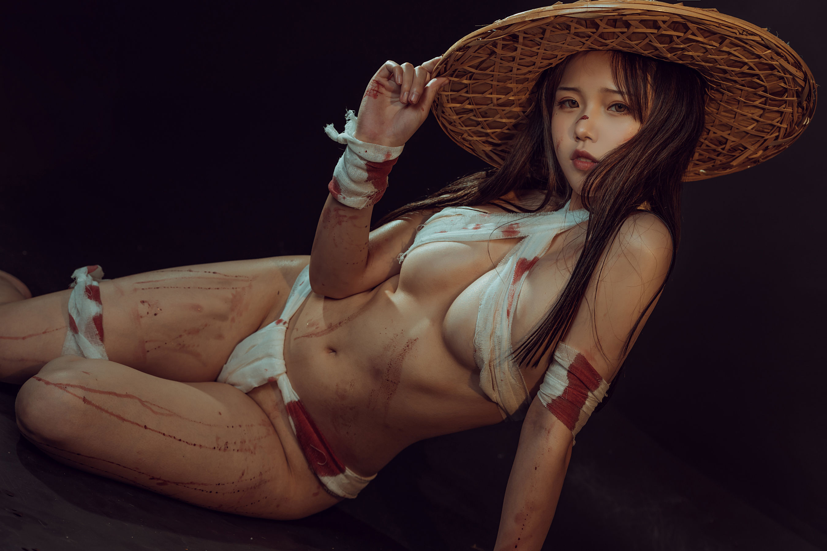 七月喵子 – 杀手 Cosplay-第1张