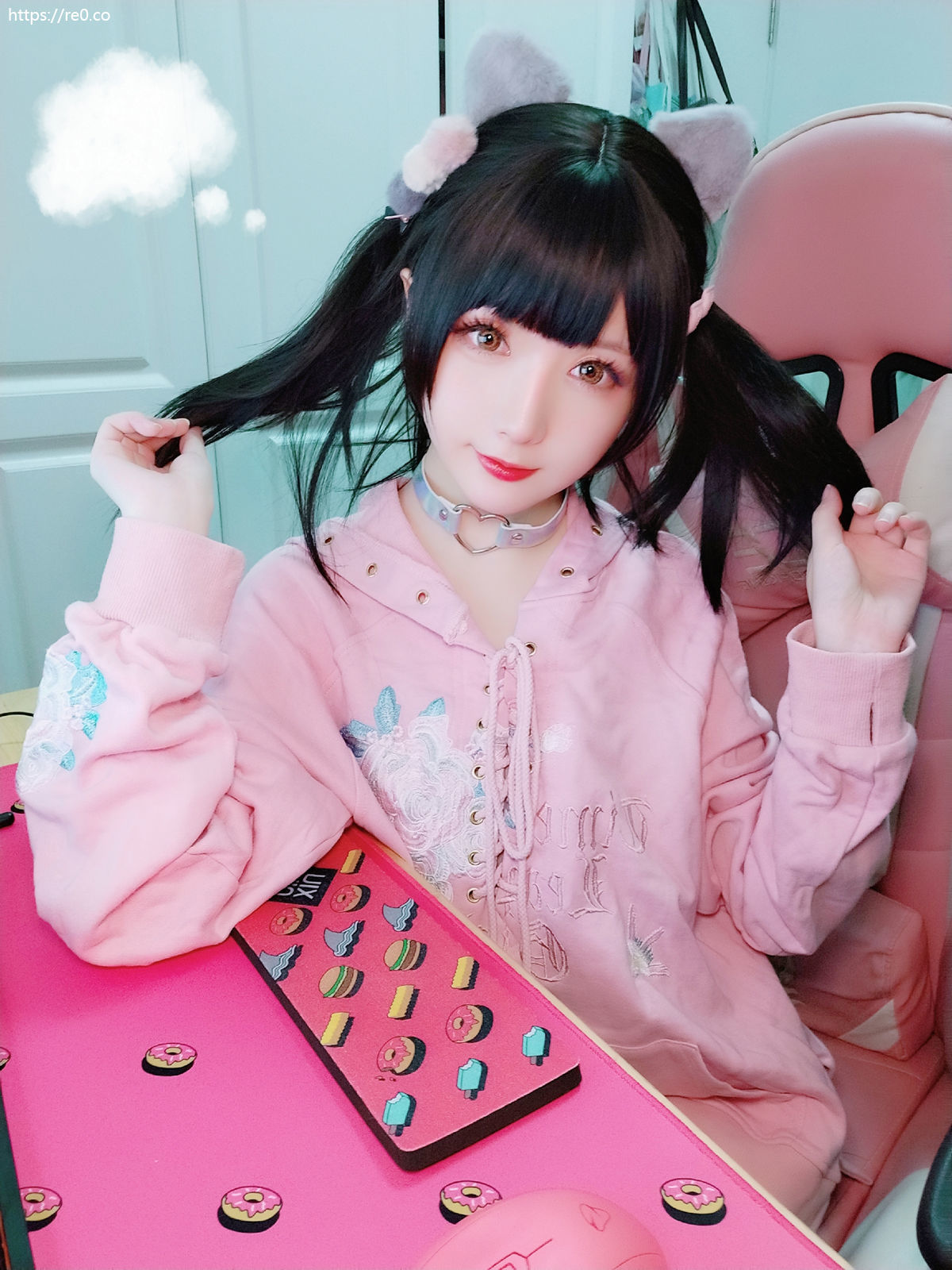 [萝莉COS] 星之迟迟 VOL.04 元气女仆包 Cosplay-第19张
