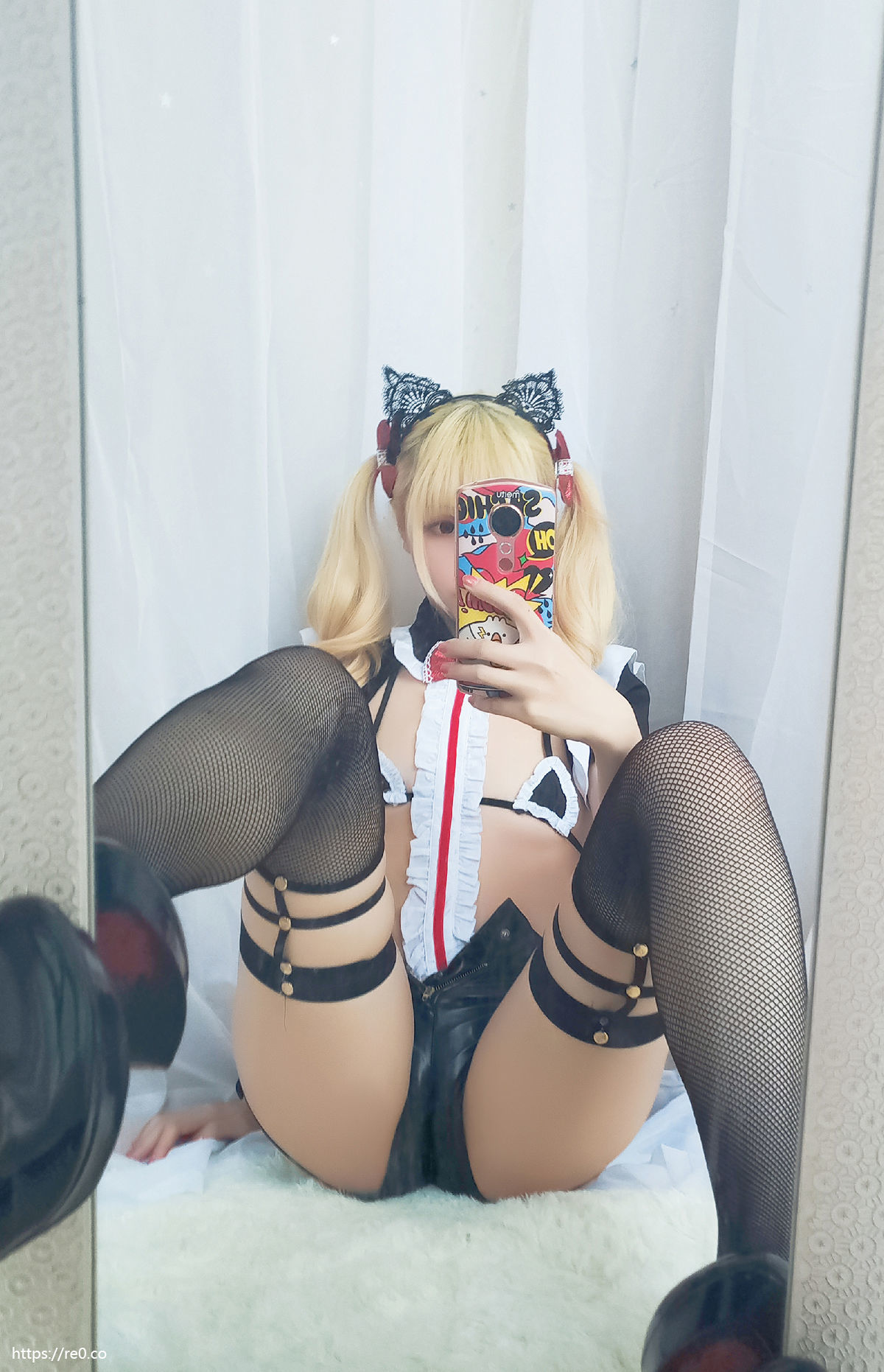 [萝莉COS] 星之迟迟 VOL.04 元气女仆包 Cosplay-第21张
