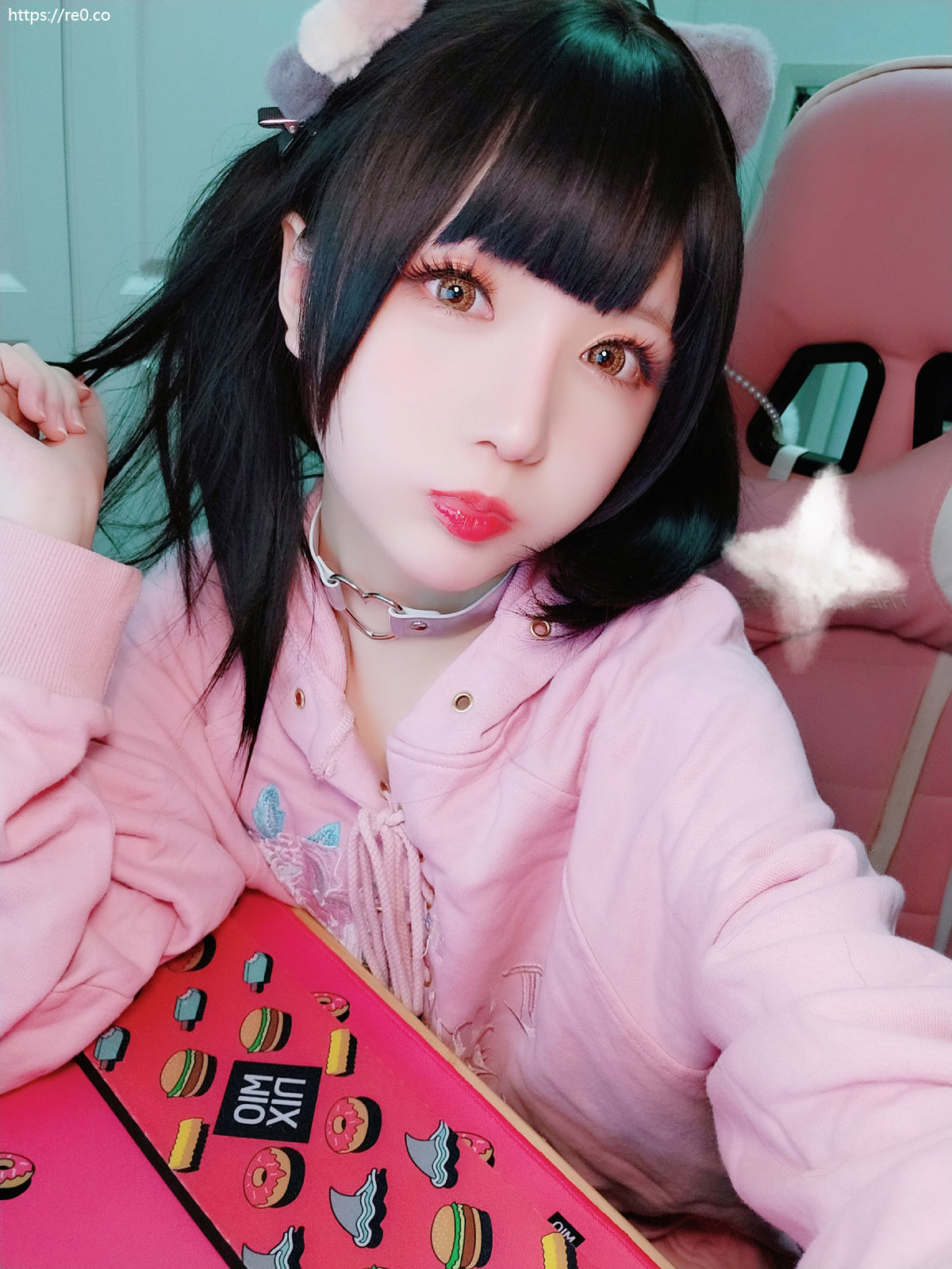 [萝莉COS] 星之迟迟 VOL.04 元气女仆包 Cosplay-第20张