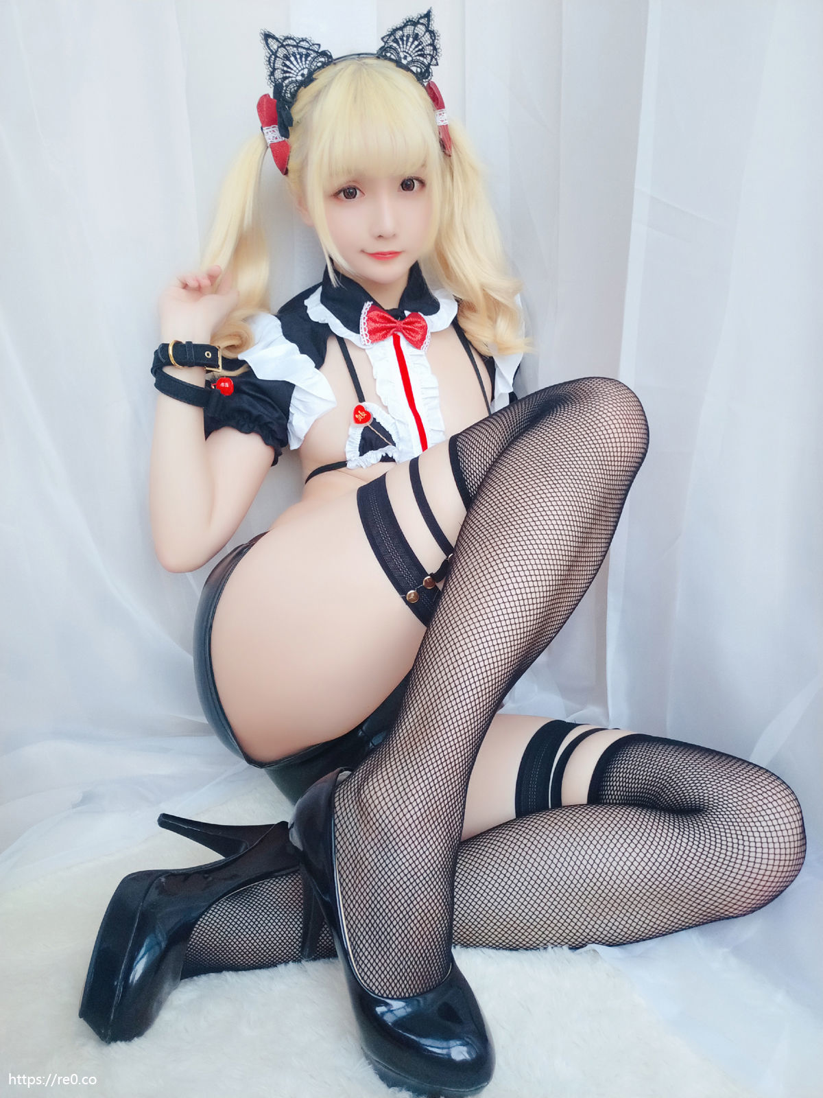 [萝莉COS] 星之迟迟 VOL.04 元气女仆包 Cosplay-第22张