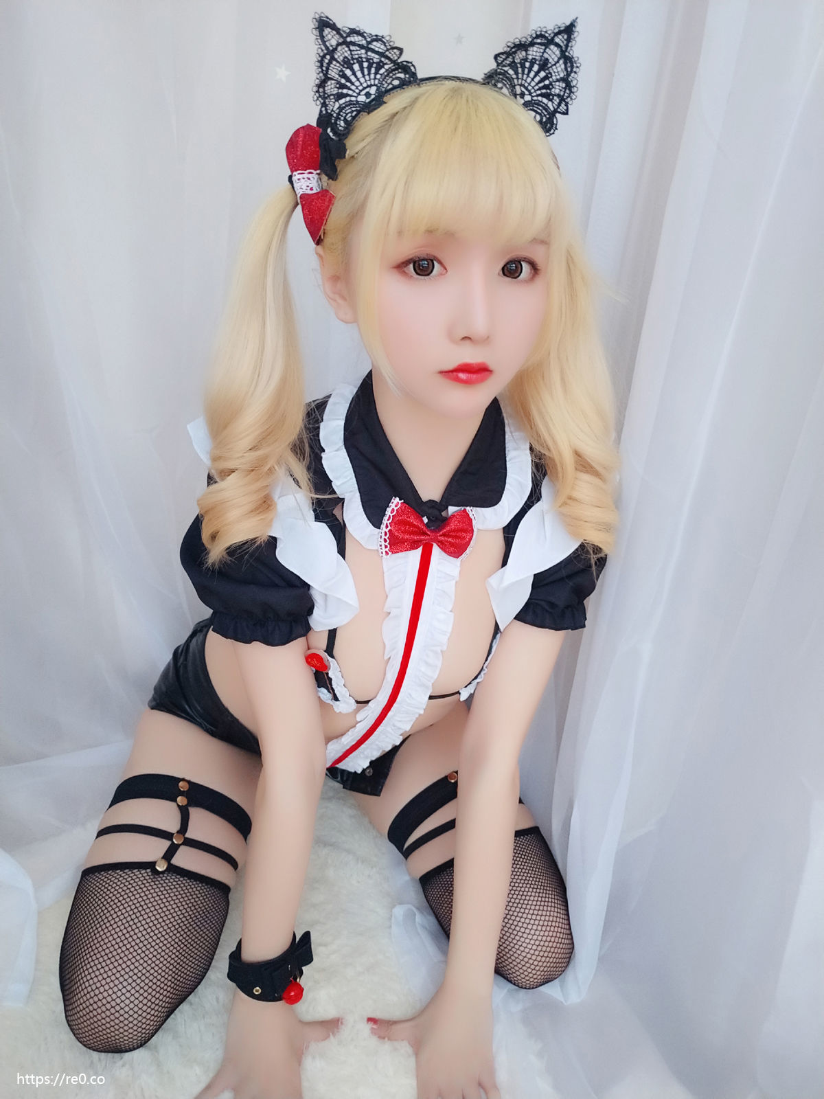[萝莉COS] 星之迟迟 VOL.04 元气女仆包 Cosplay-第25张