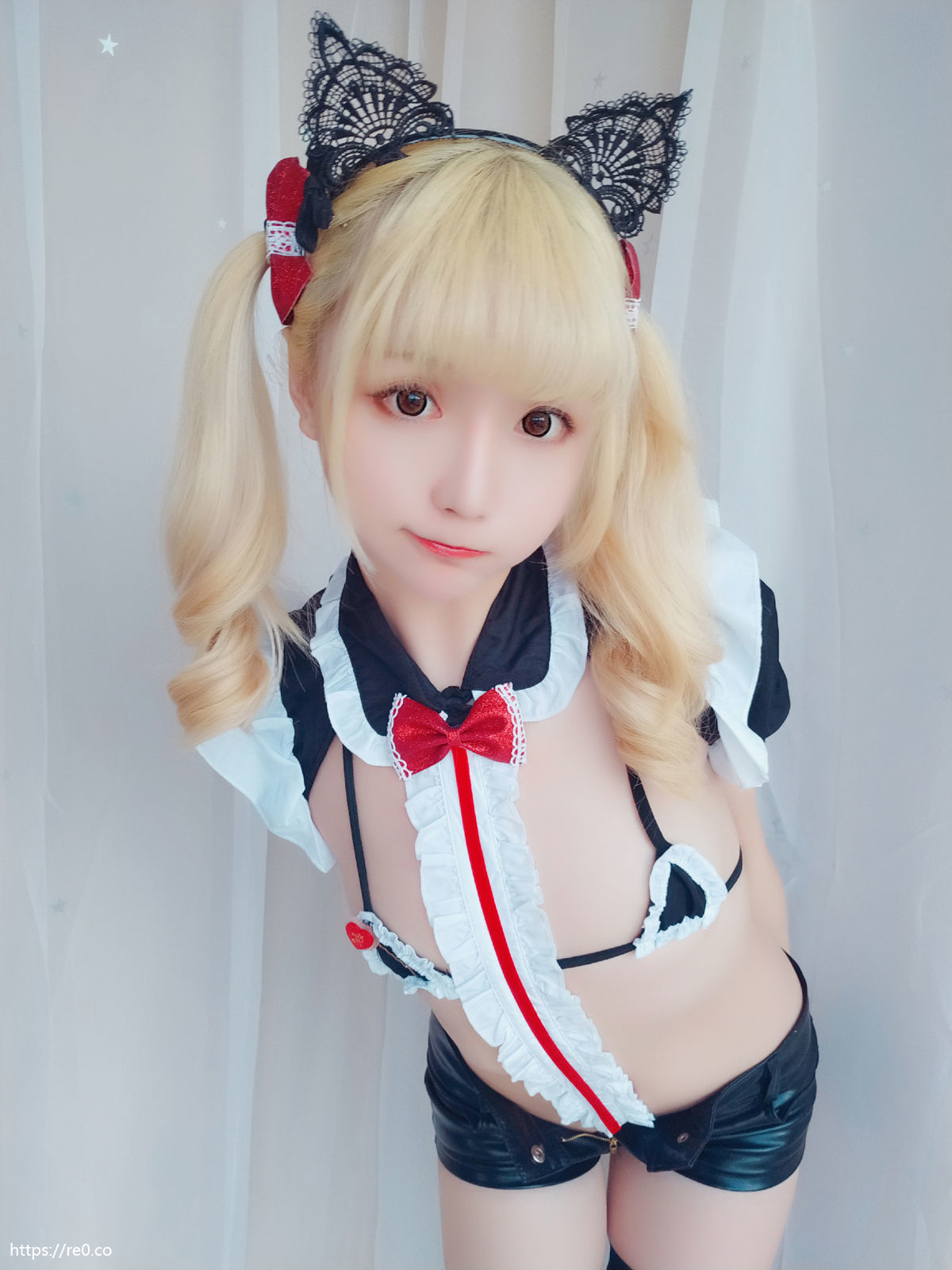 [萝莉COS] 星之迟迟 VOL.04 元气女仆包 Cosplay-第27张